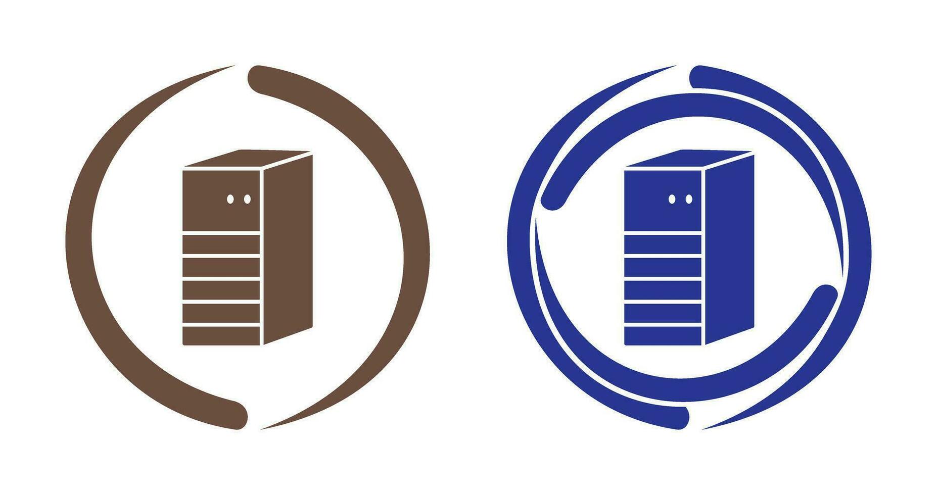 Server Network Vector Icon
