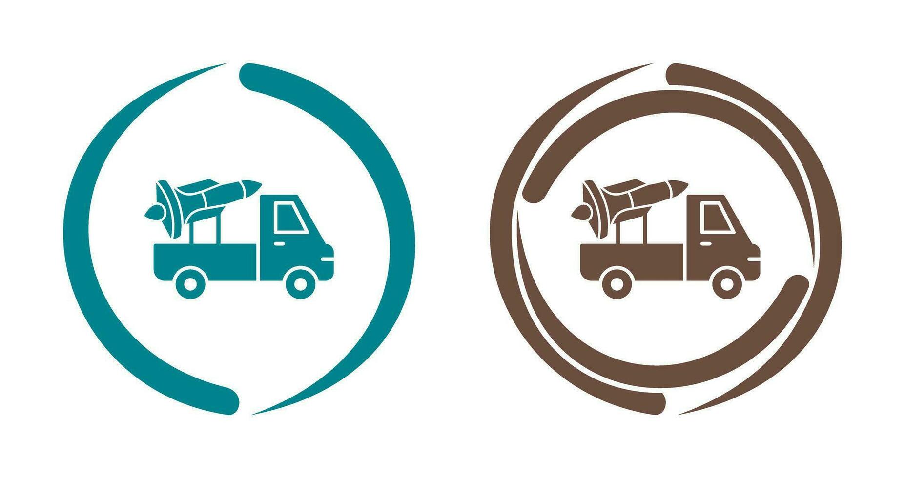 Missile Truck Vector Icon
