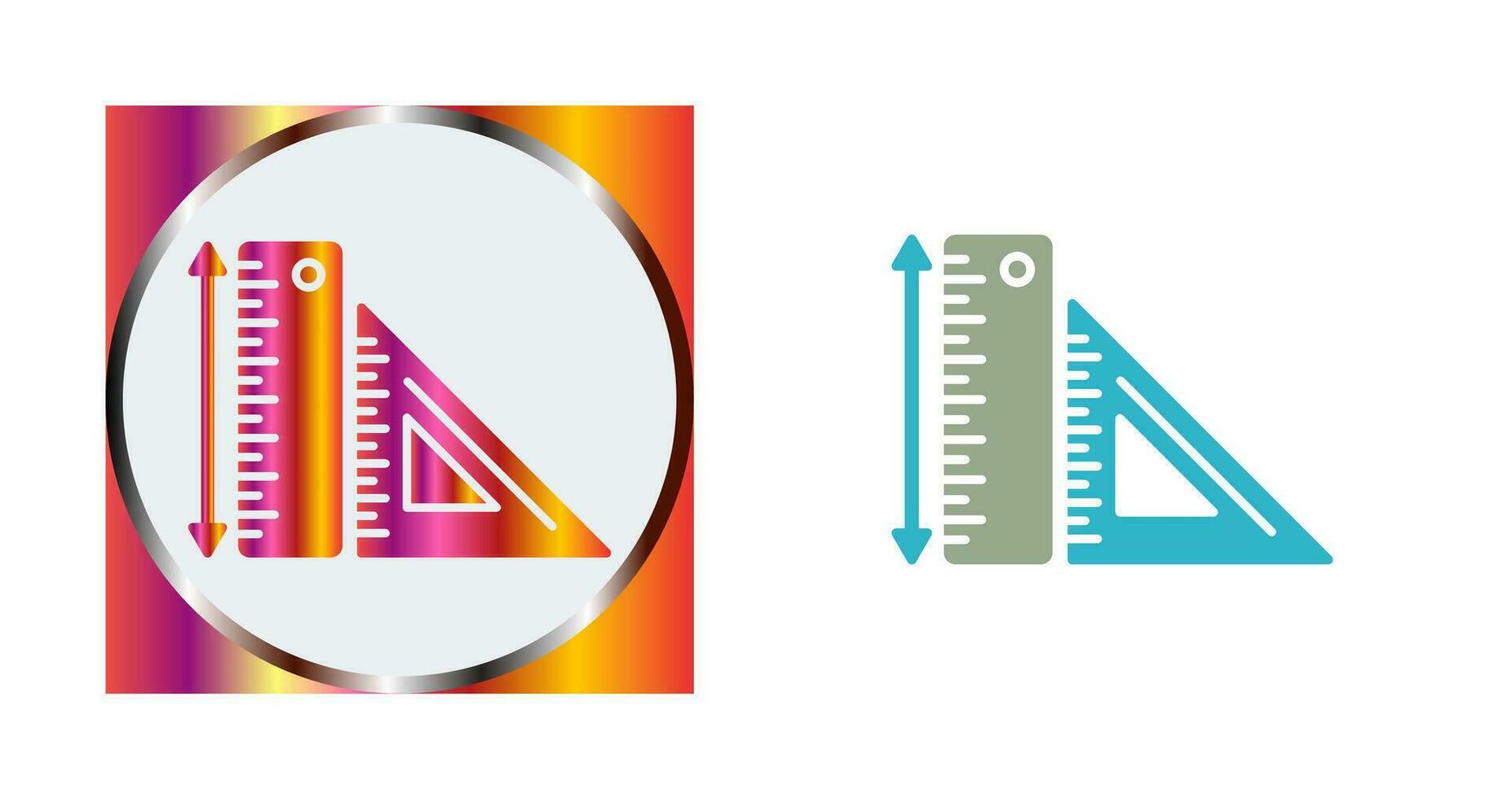 Rulers Vector Icon