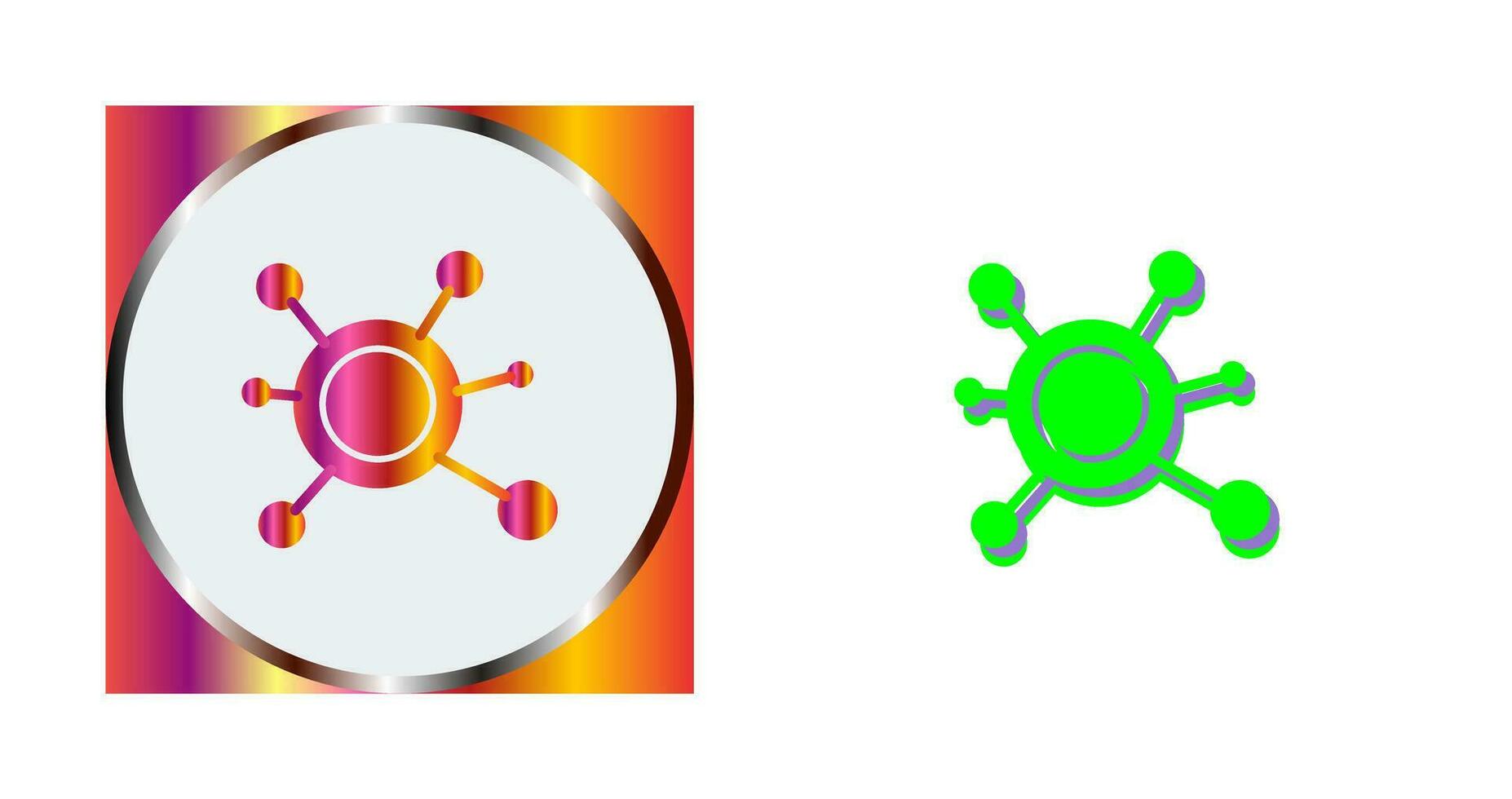 Molecule Vector Icon