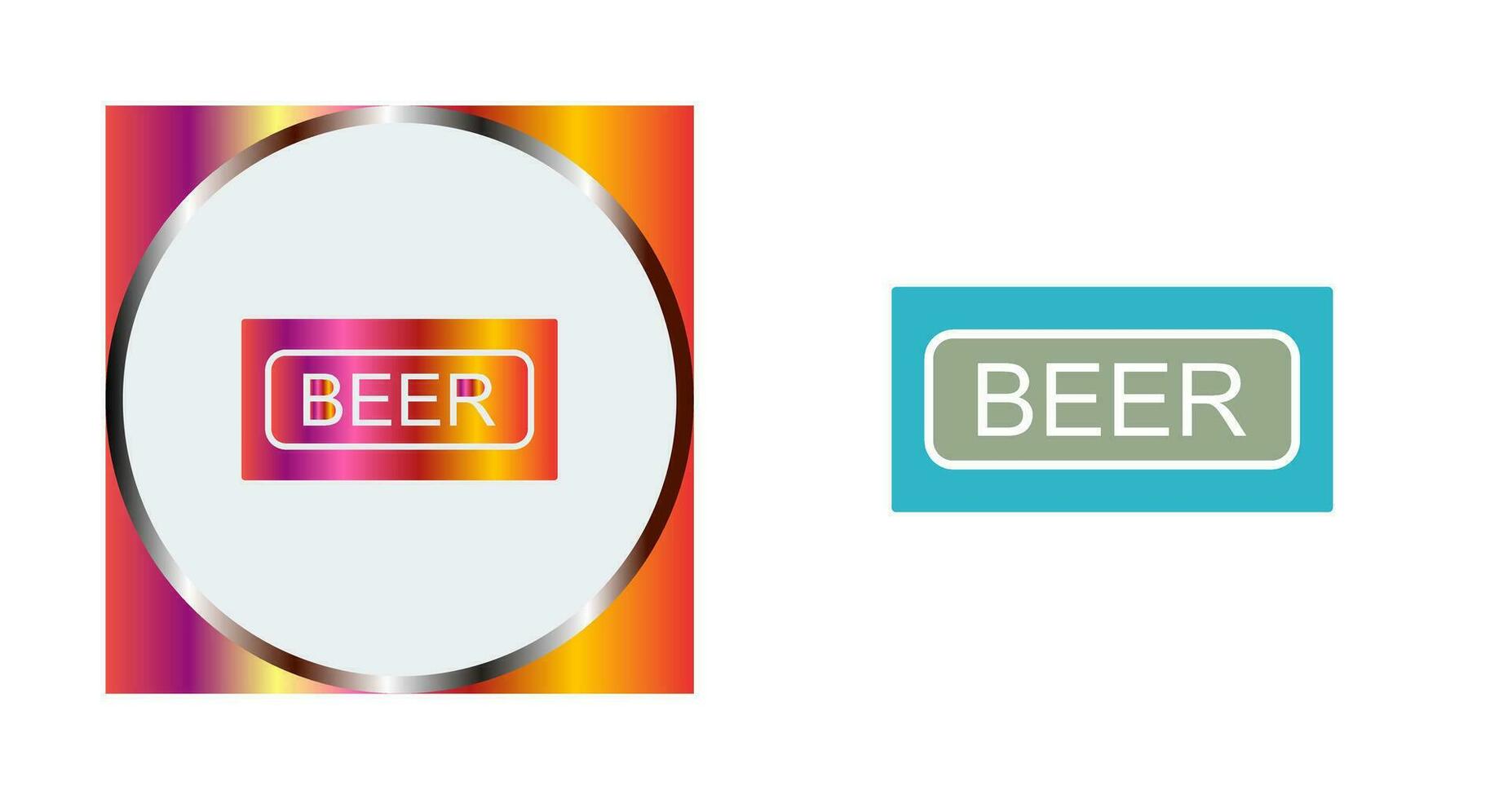 Beer Sign Vector Icon