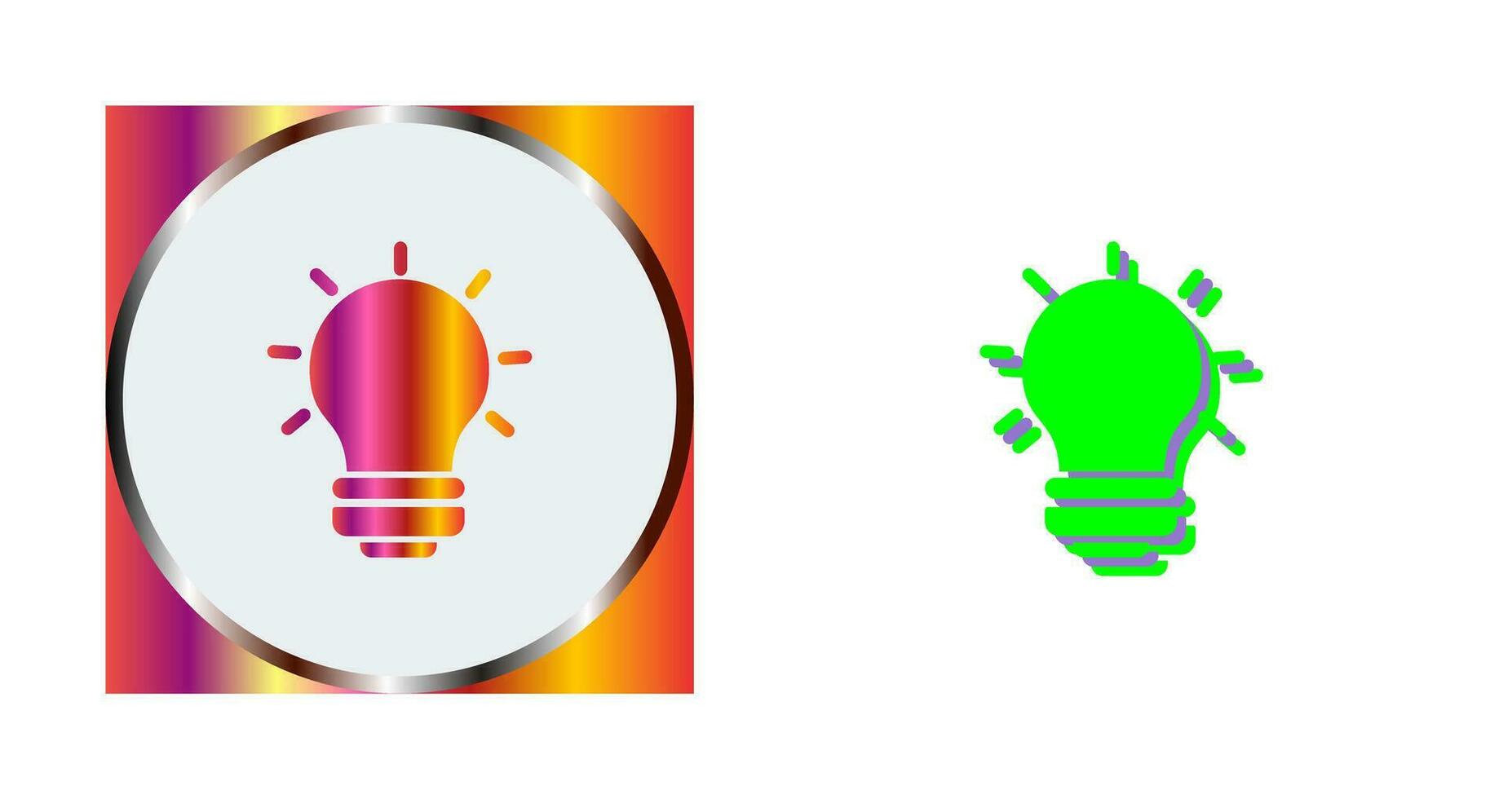 Light Bulb Vector Icon