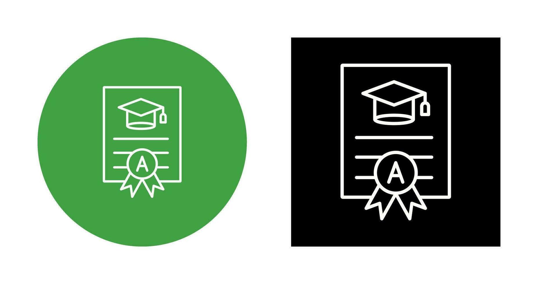 Report Card Vector Icon