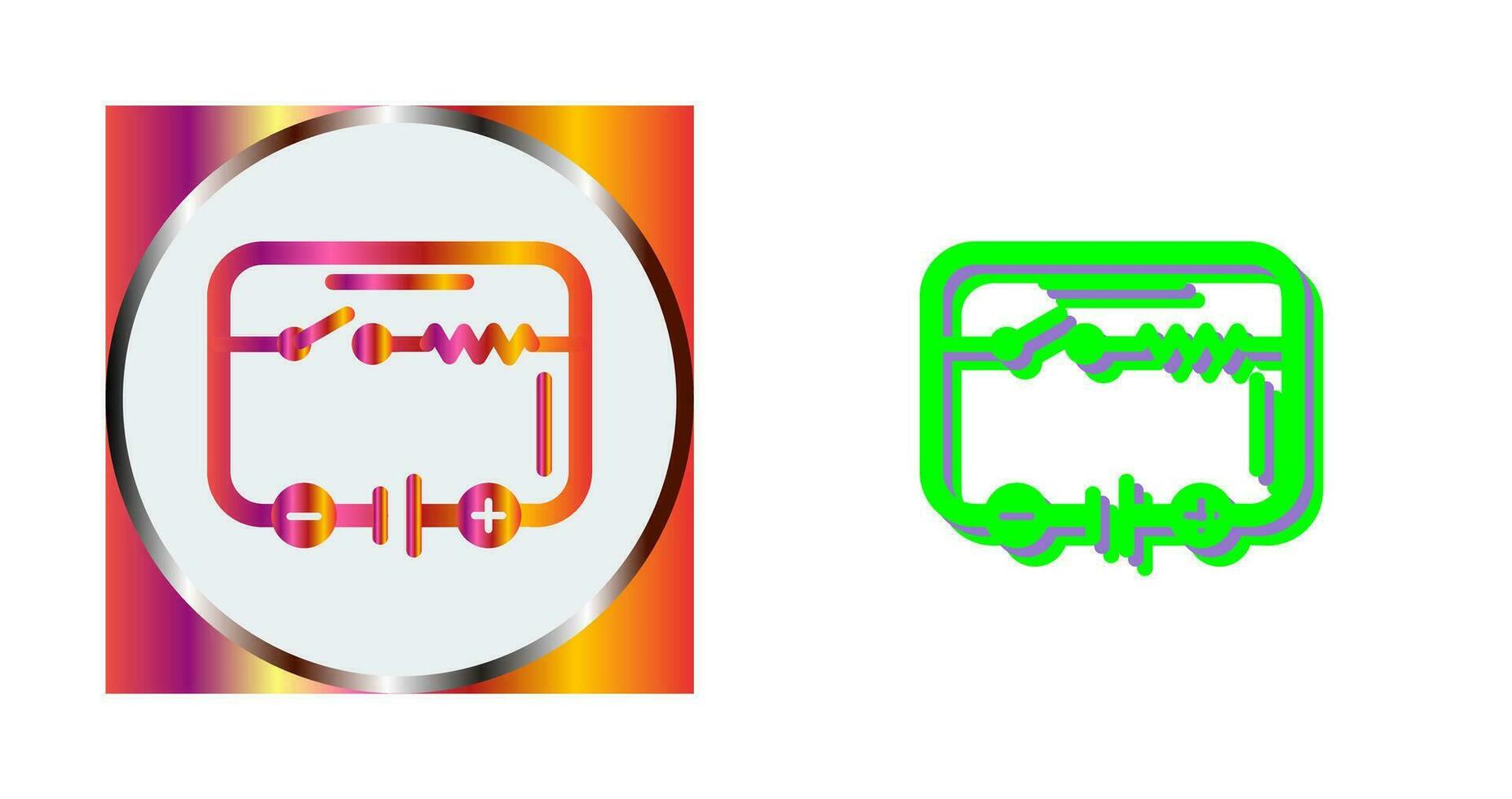 Electrical Circuit Vector Icon