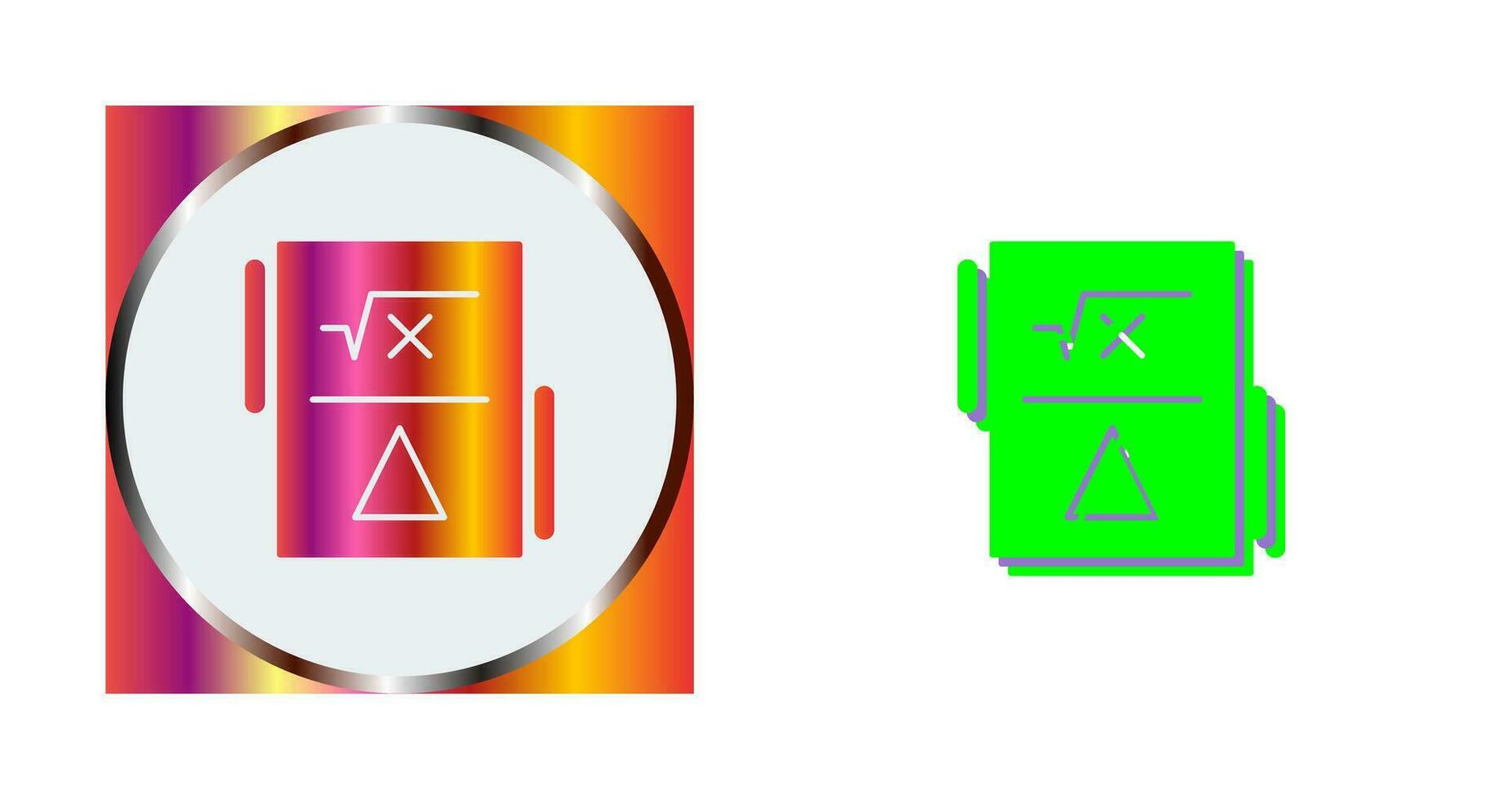 Formula Vector Icon