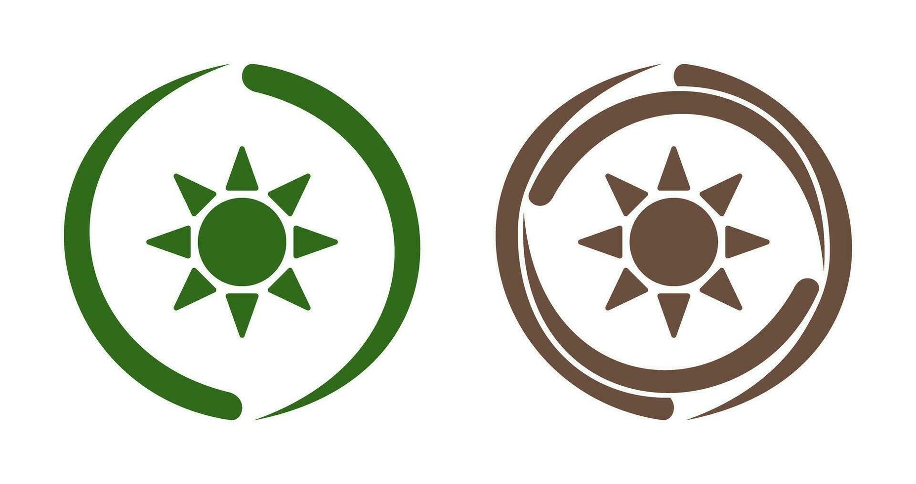 UV Radiation Vector Icon