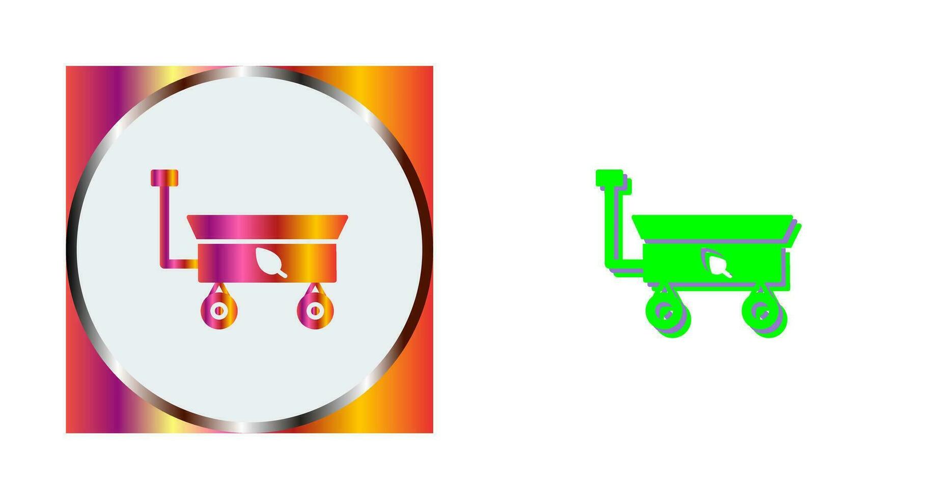 Garden Cart Vector Icon