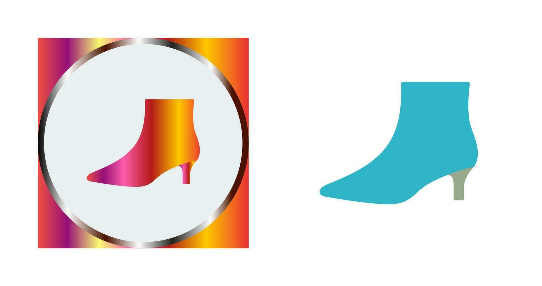 Boots with Heels Vector Icon