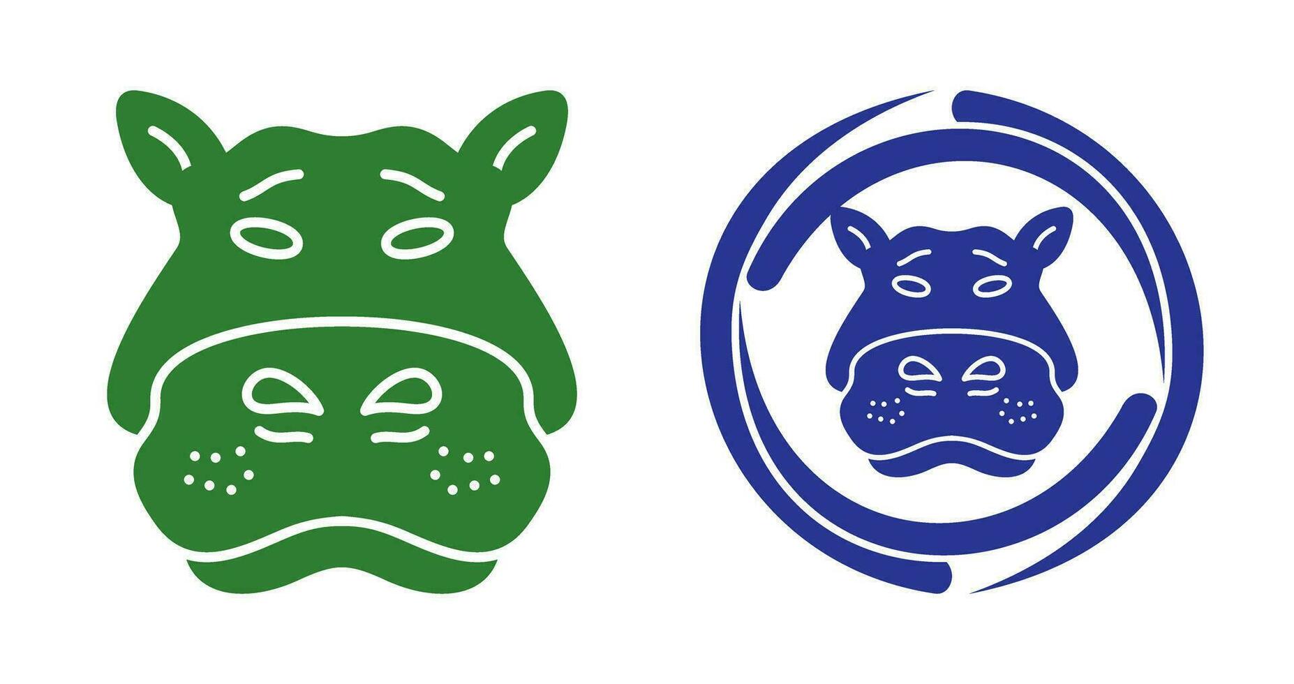 Hippo Vector Icon