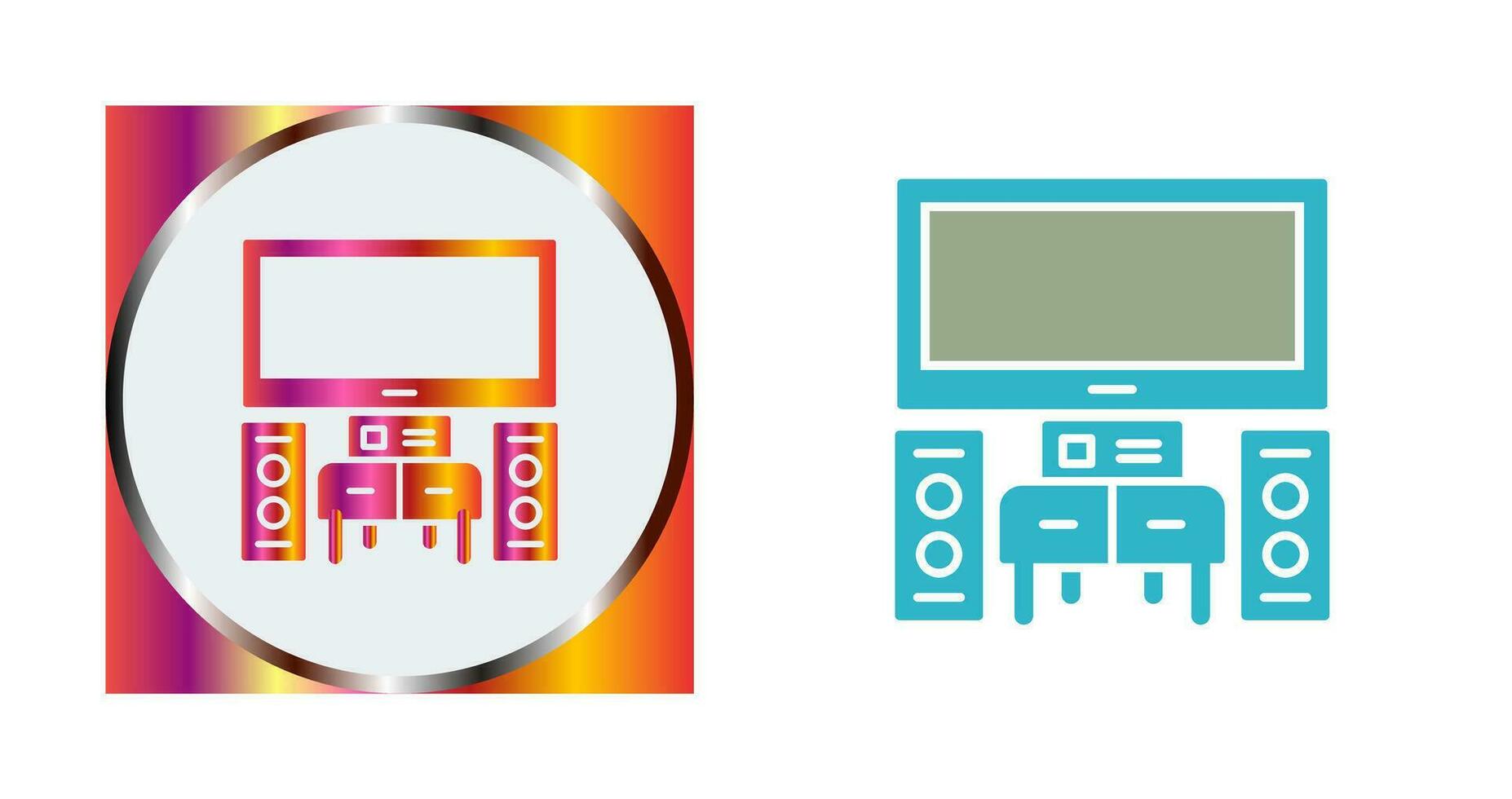Home Theater Vector Icon