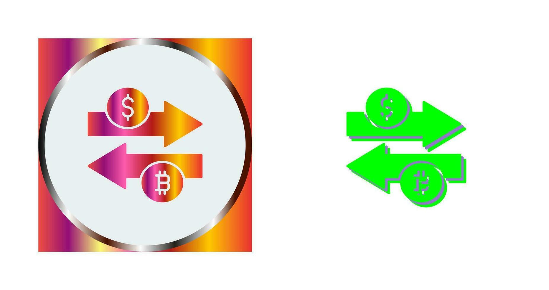 Money Exchange Vector Icon