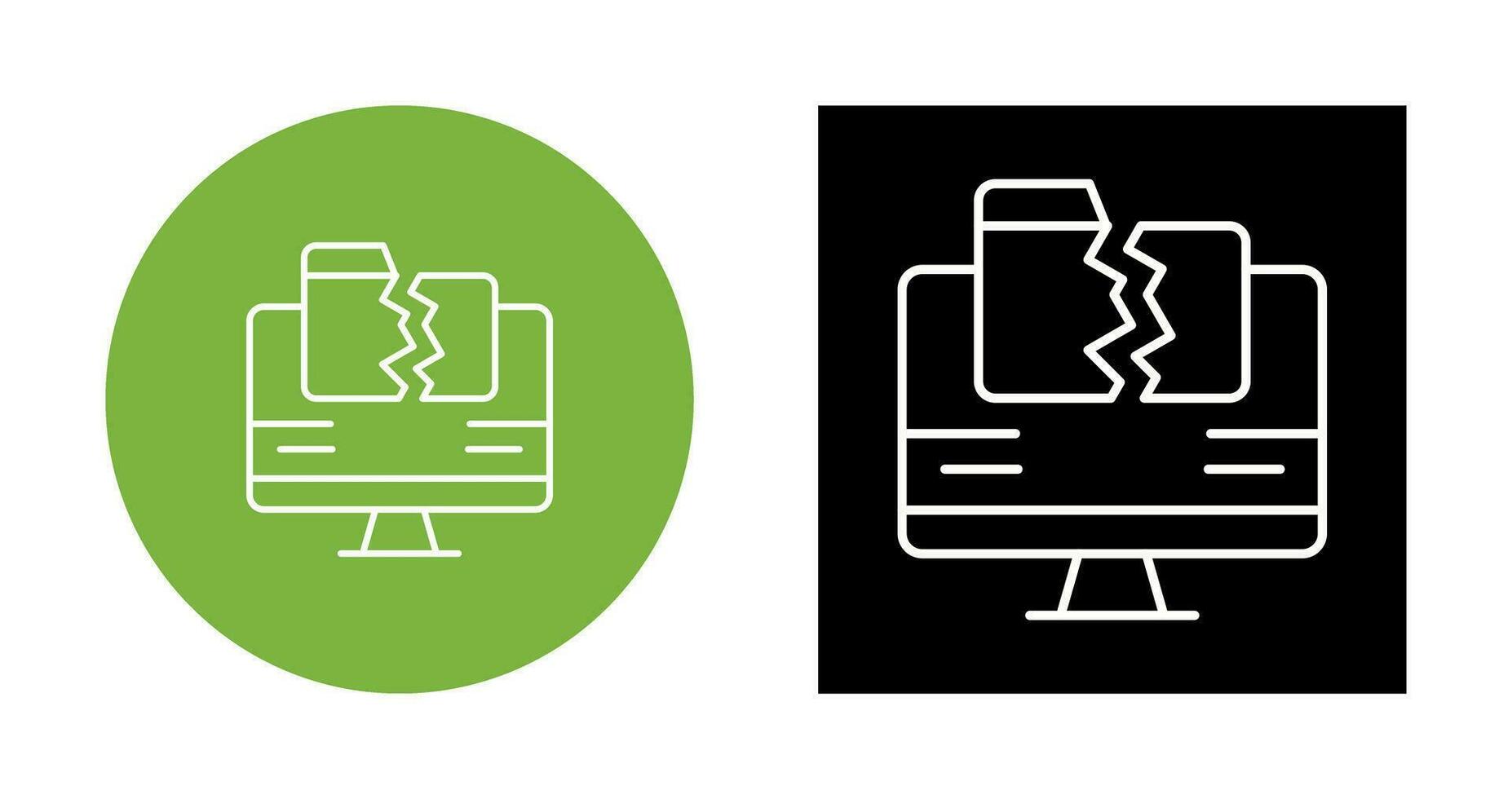 Data Loss Vector Icon
