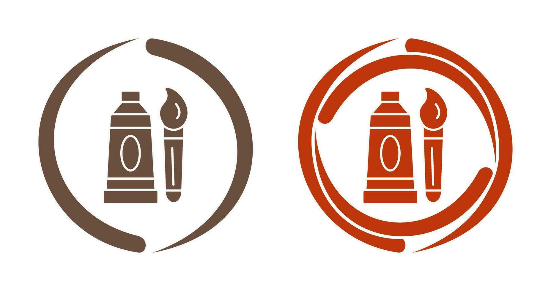 Oil Paint Vector Icon