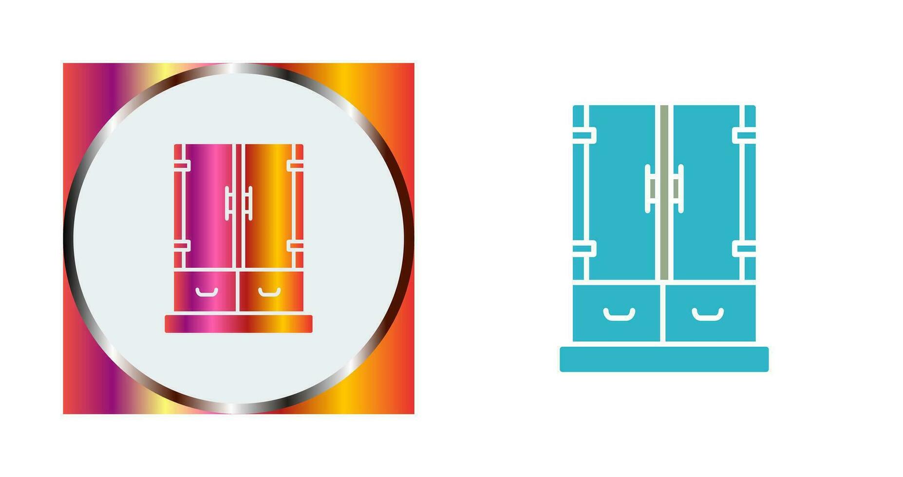 Cabinet Drawer Vector Icon