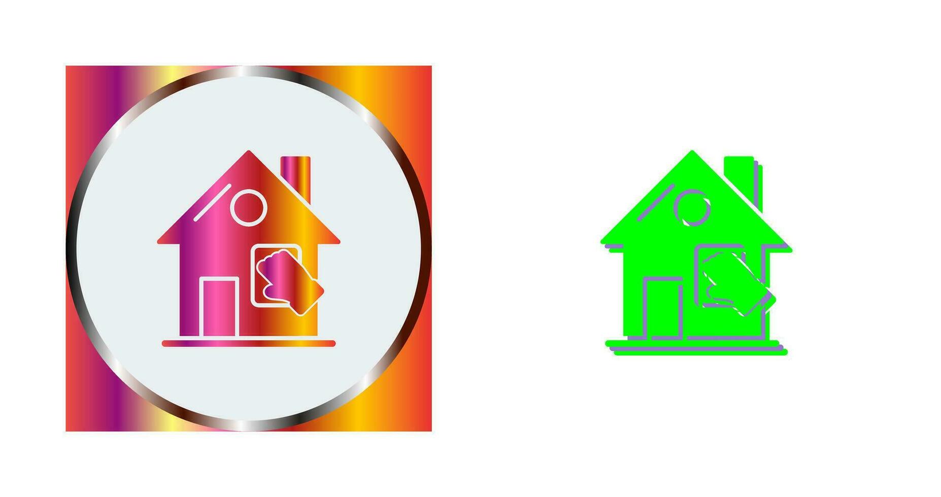 House Cleaning Vector Icon