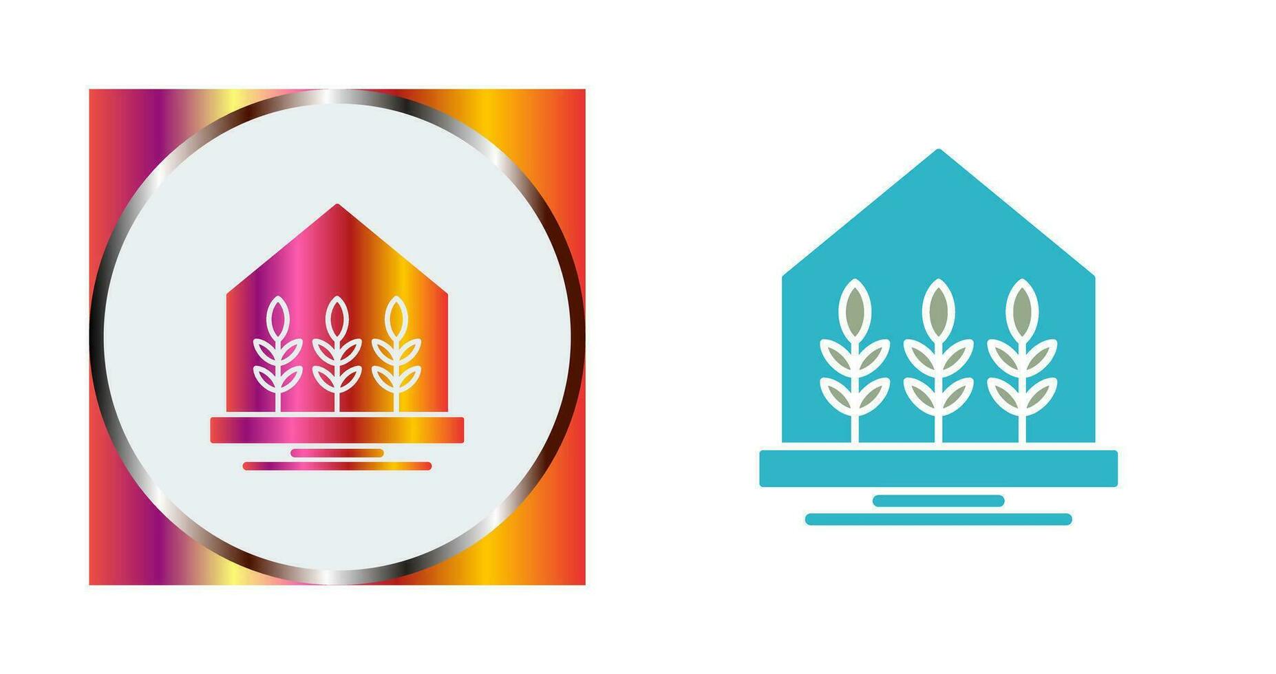 Farm House Vector Icon