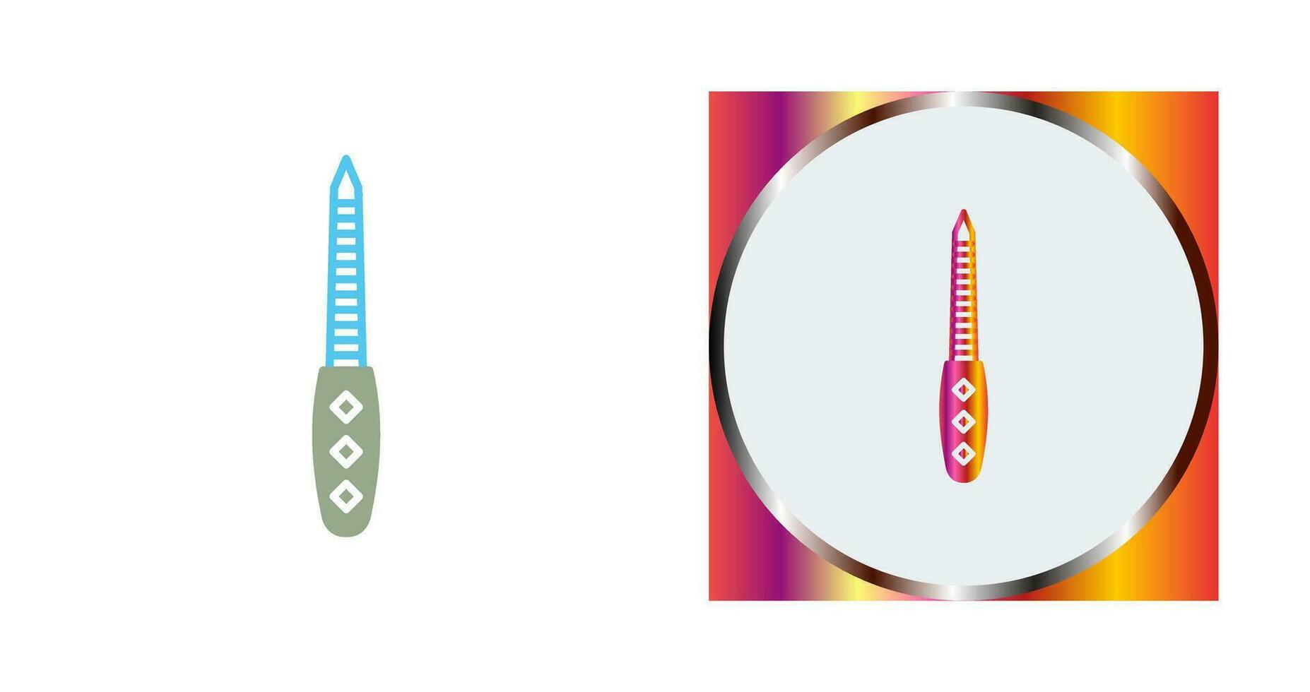 Nail File Vector Icon