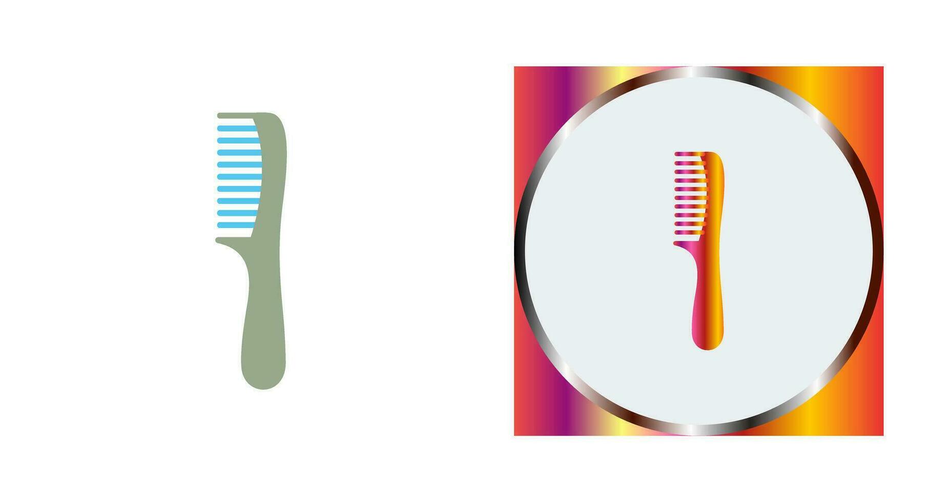 Comb Vector Icon