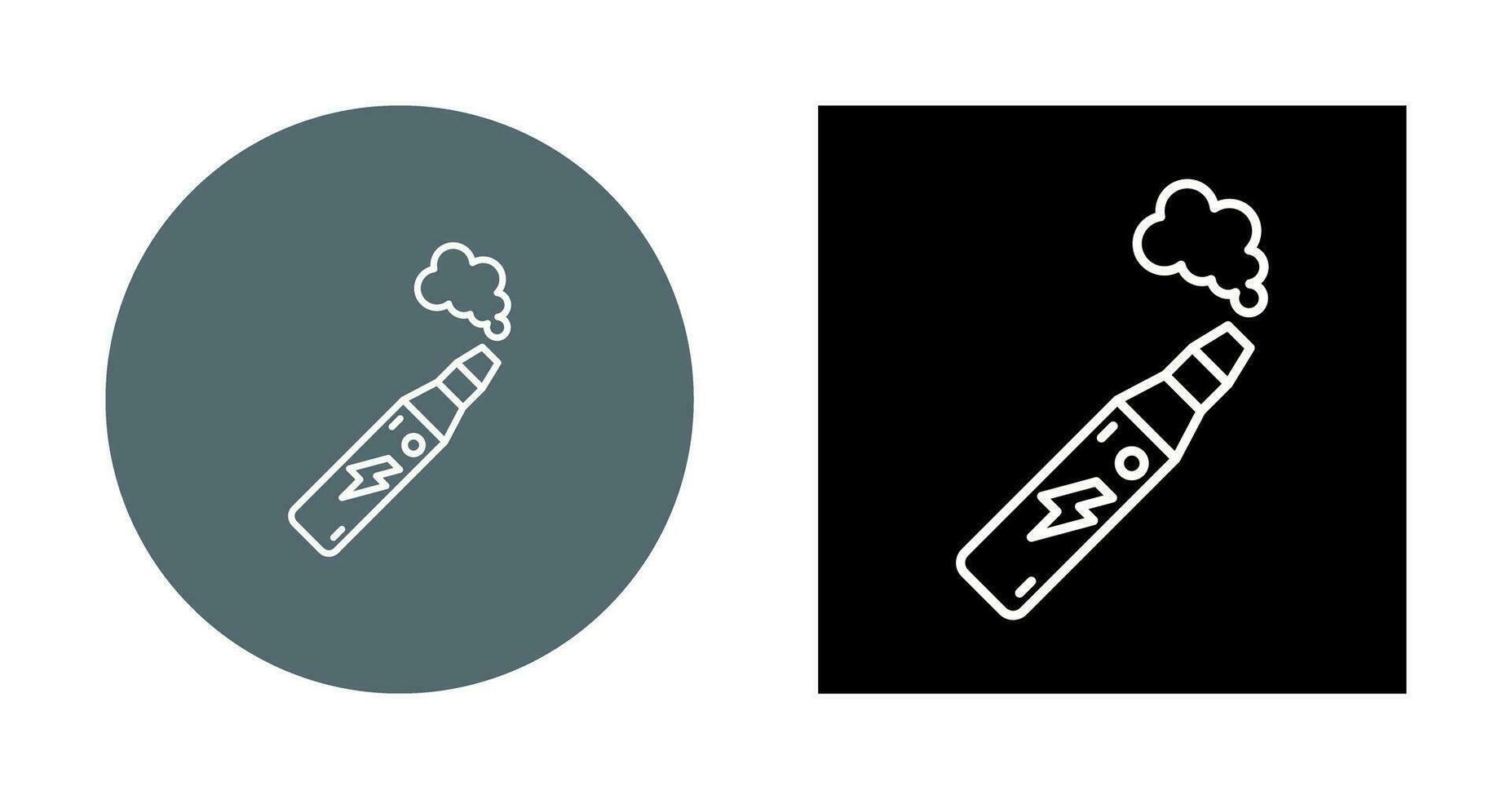 Electronic Cigarette Vector Icon