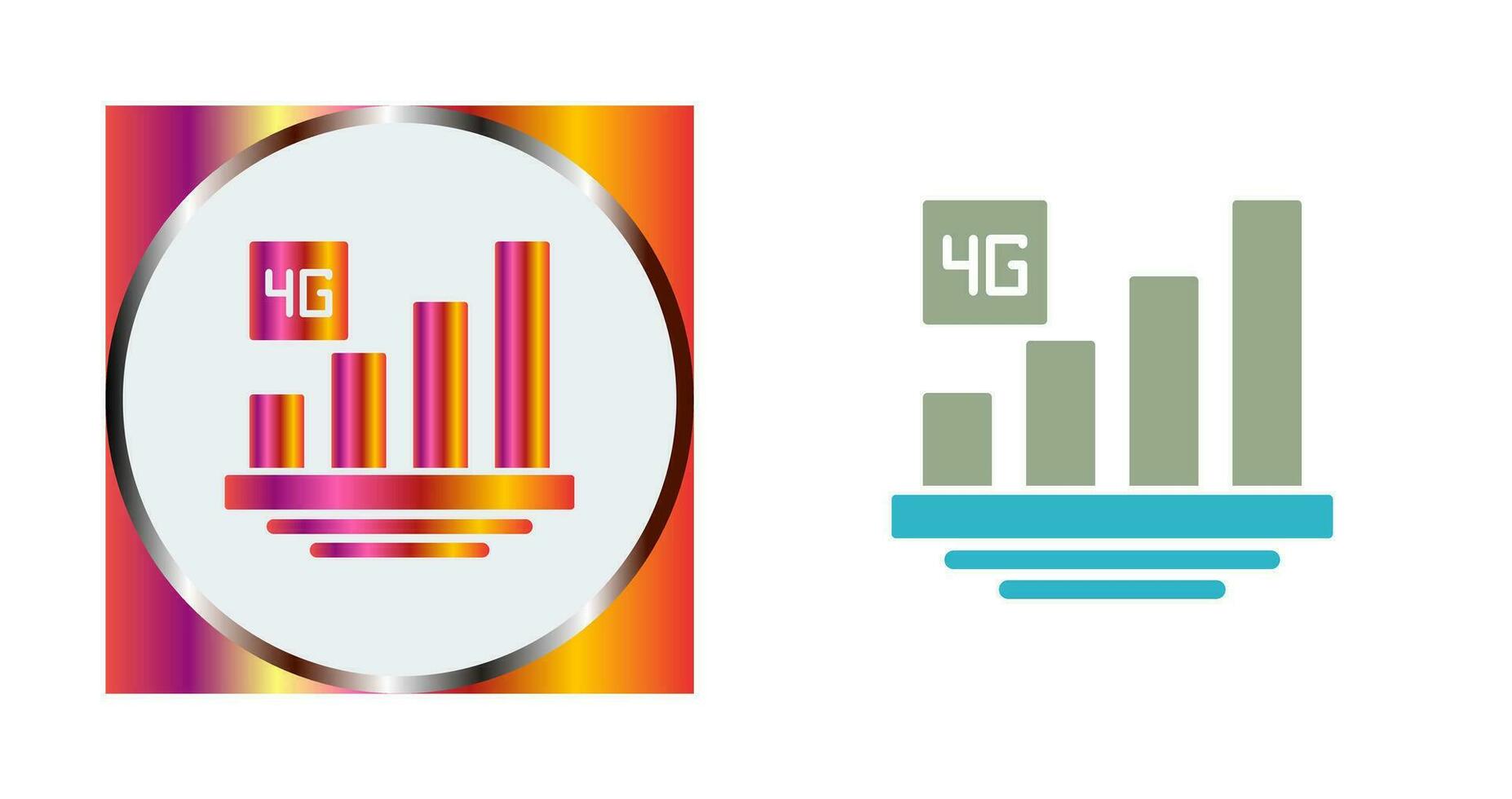 4G Vector Icon