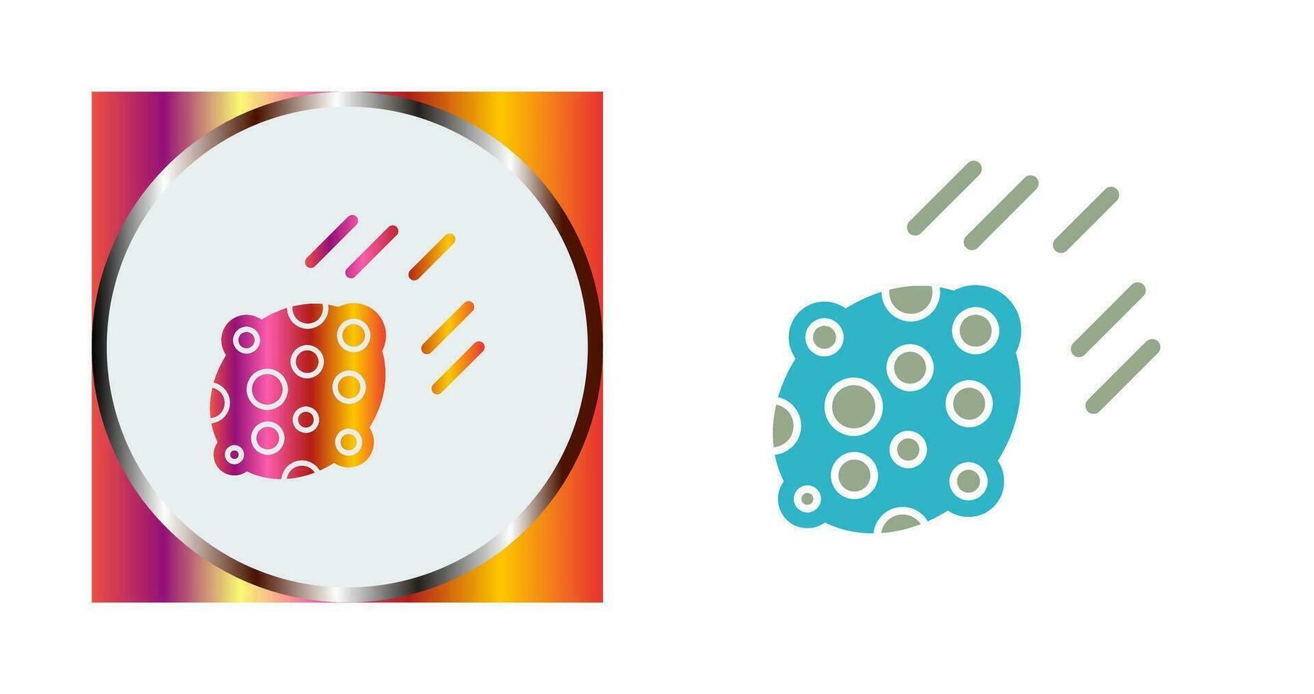 Asteroid Vector Icon