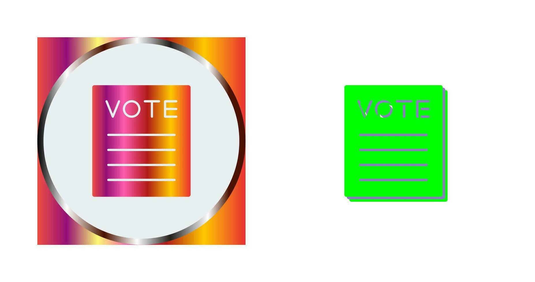 Vote Vector Icon