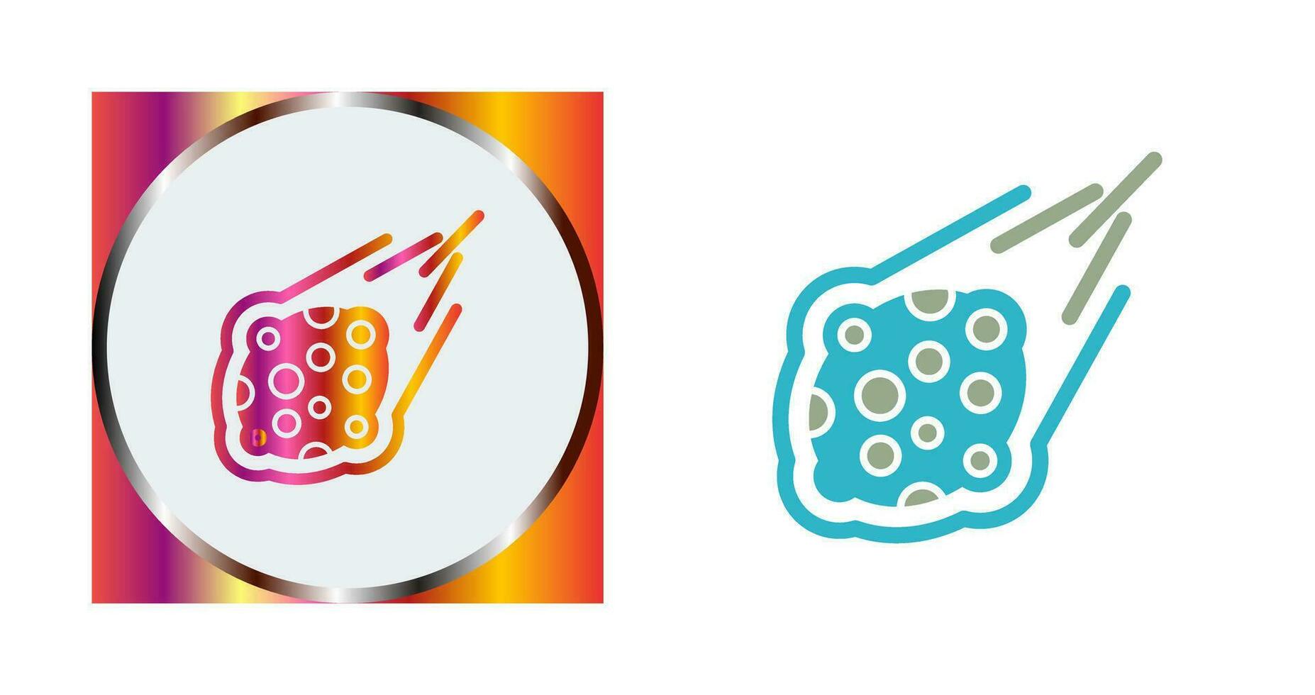 Meteorite Vector Icon