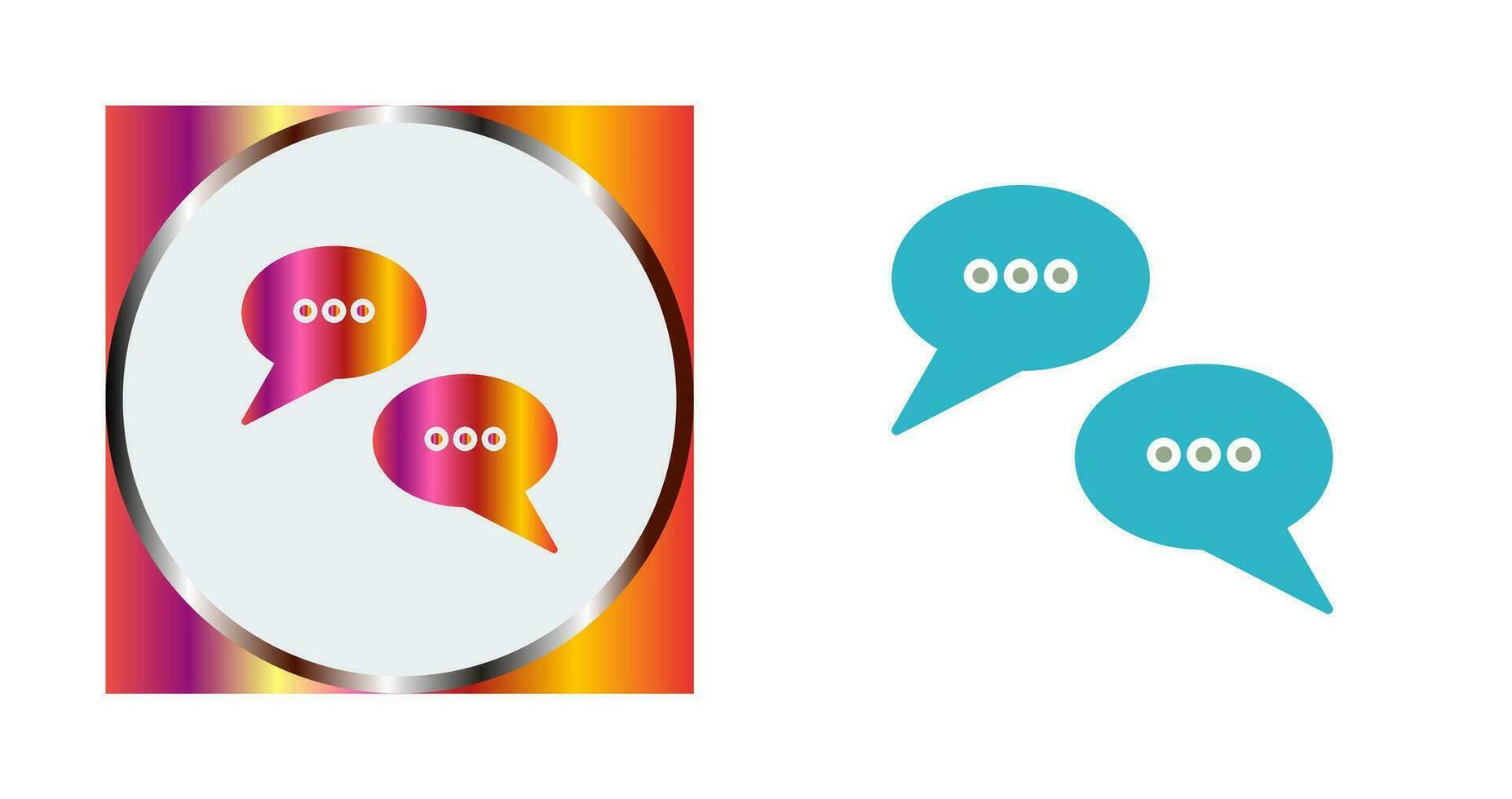 Conversation Bubbles Vector Icon