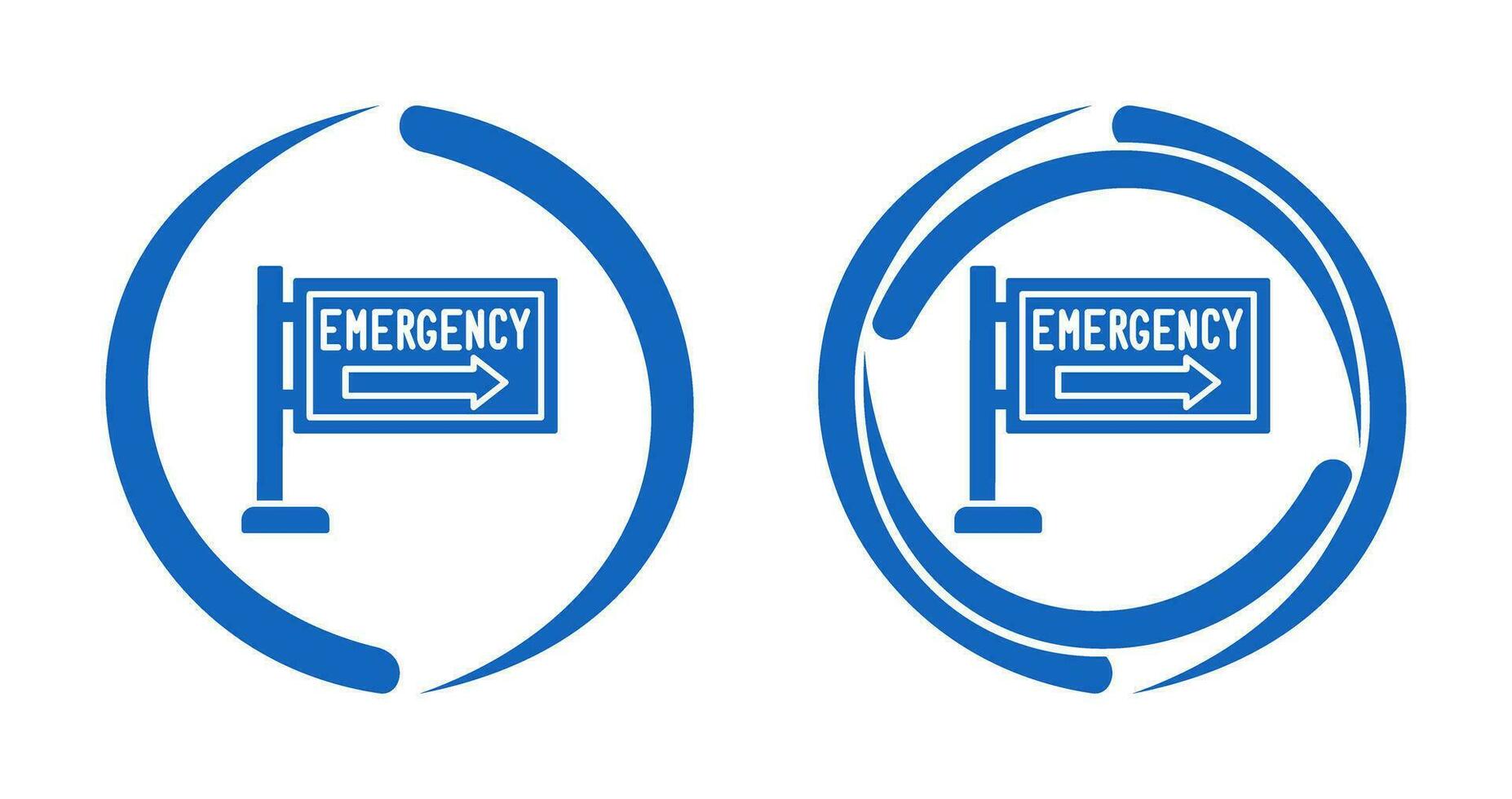 Emergency Sign Vector Icon