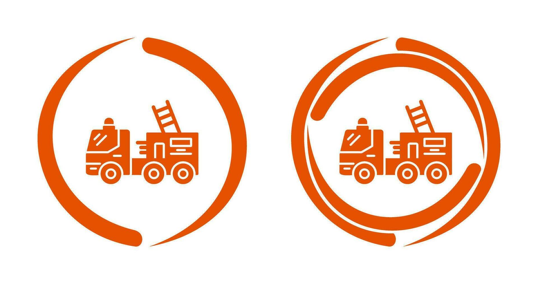 Fire Truck Vector Icon