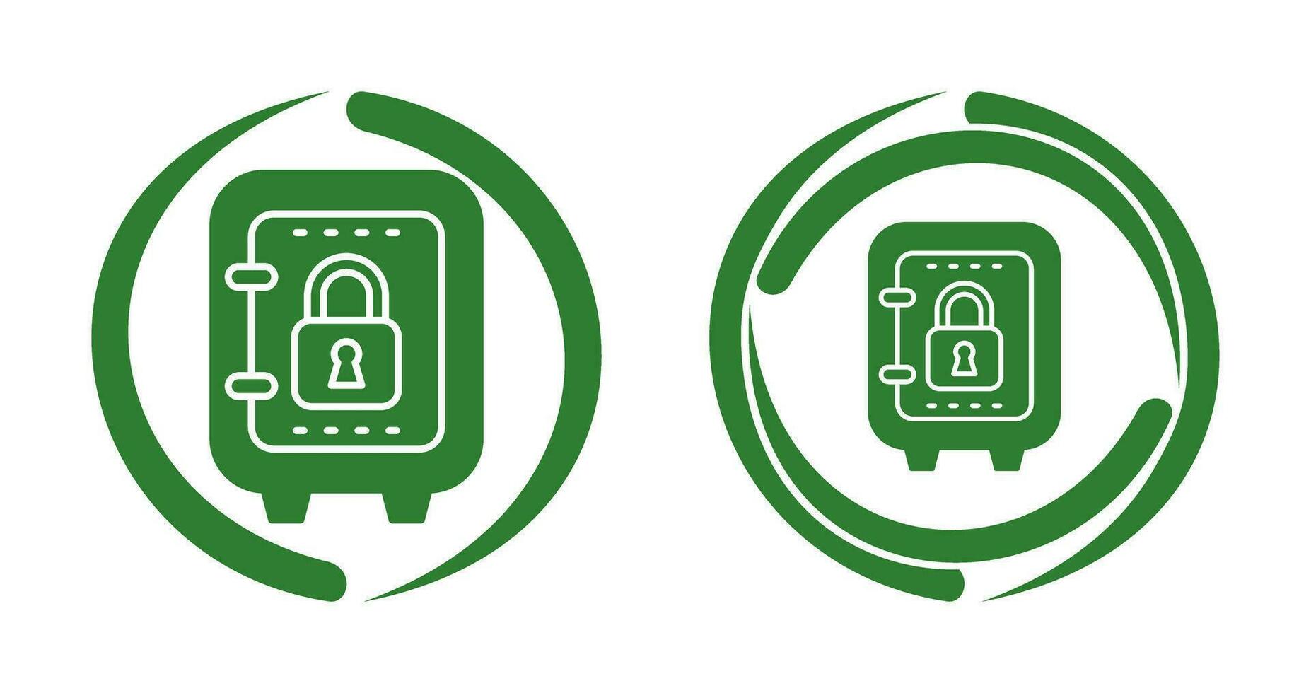 Safe Box Vector Icon