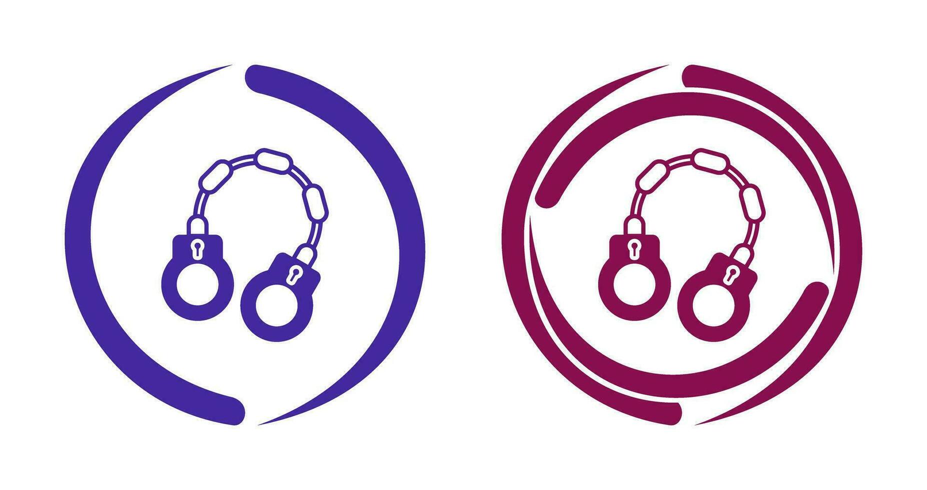 Handcuff Vector Icon