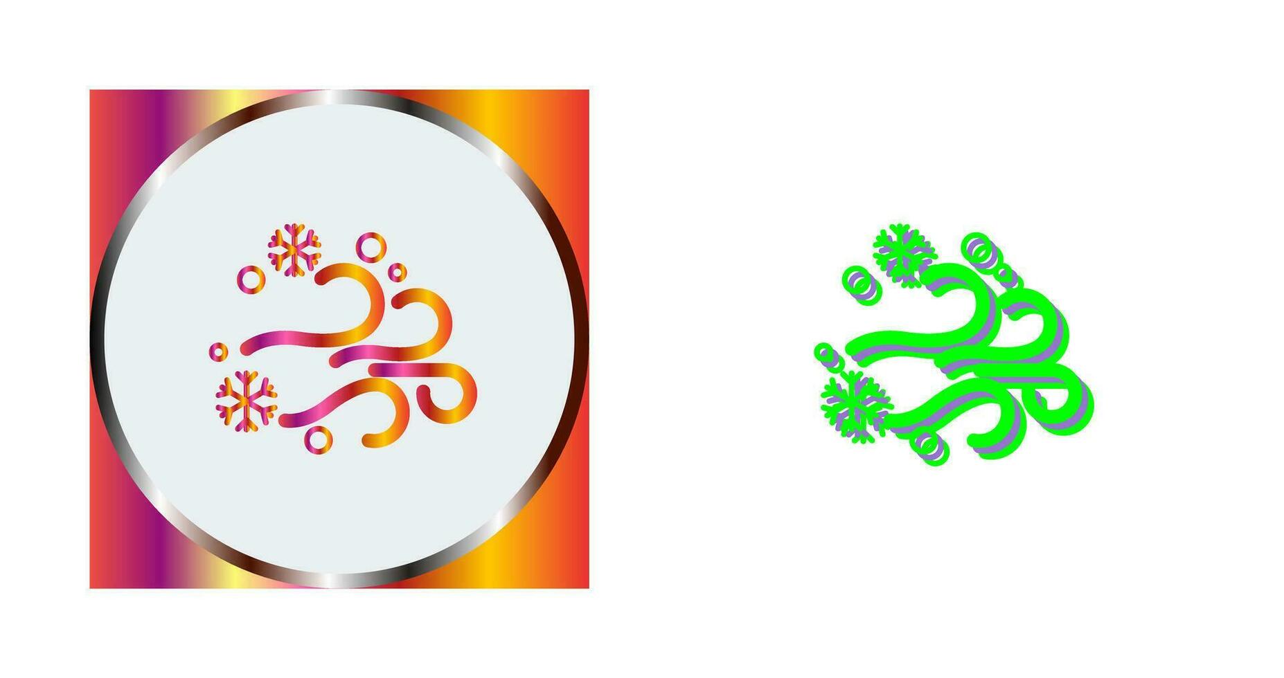 Blizzard Vector Icon