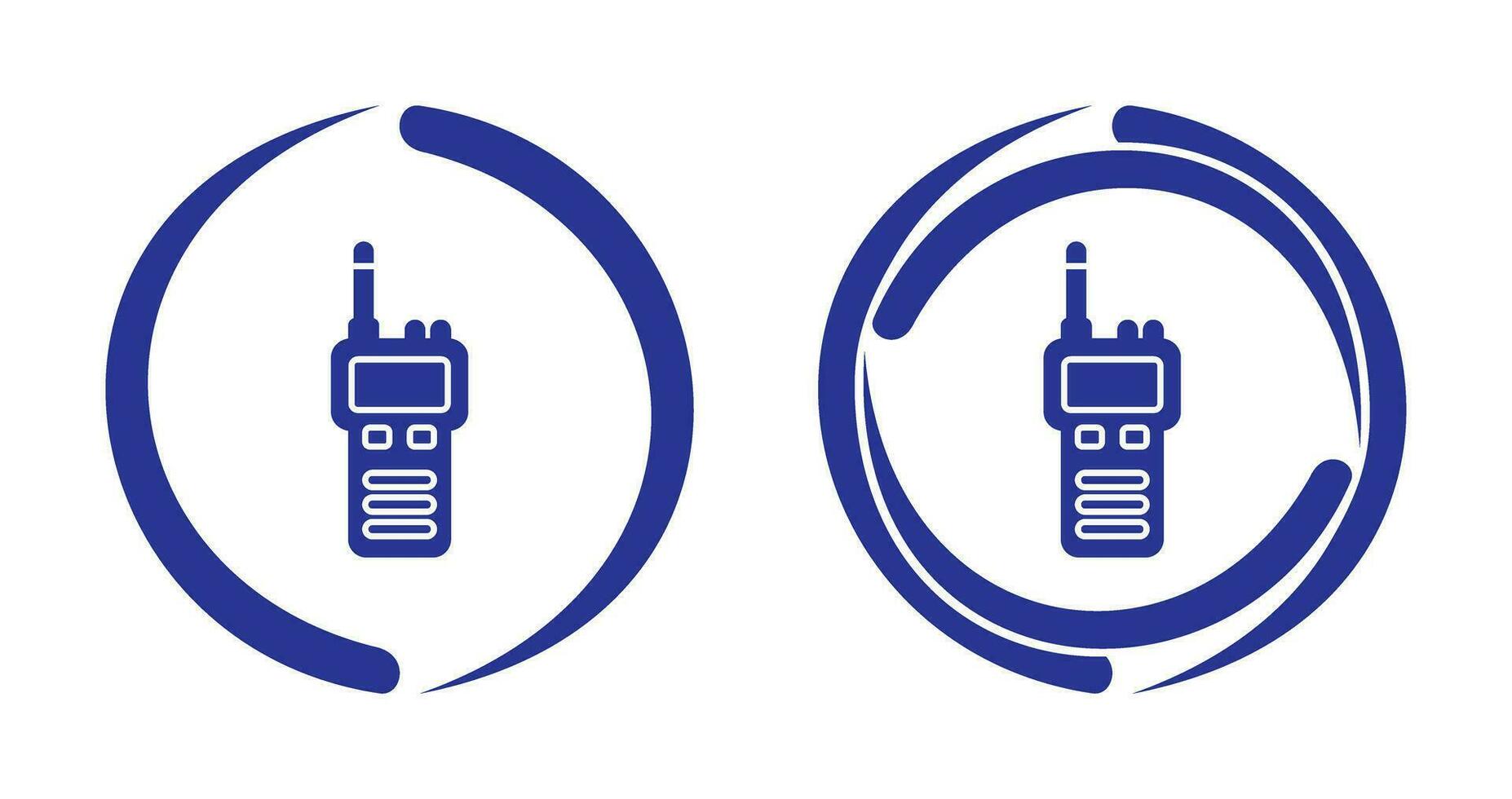 Walki Talkie Vector Icon