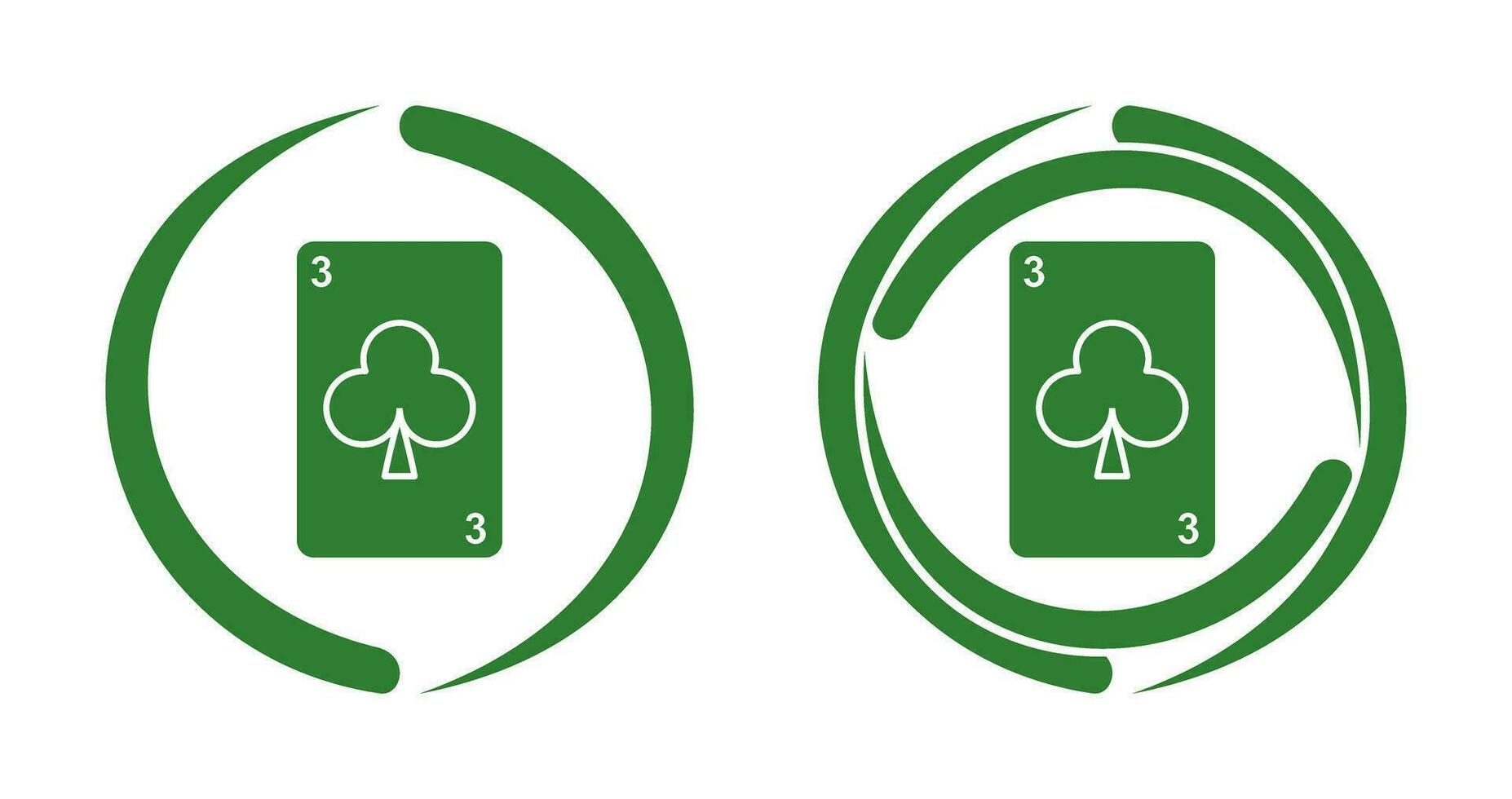 Clubs Card Vector Icon