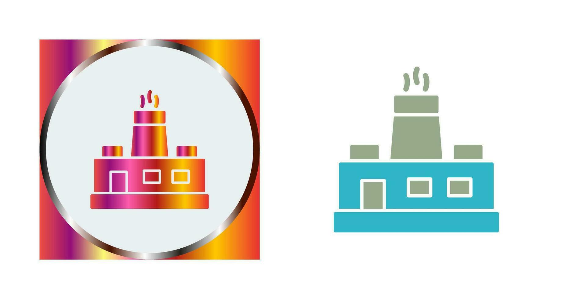 Factory Vector Icon