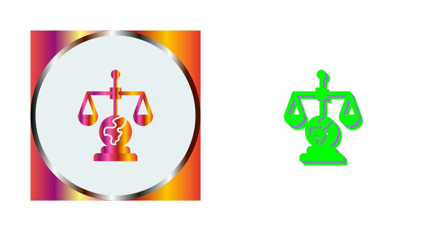 International Law Vector Icon