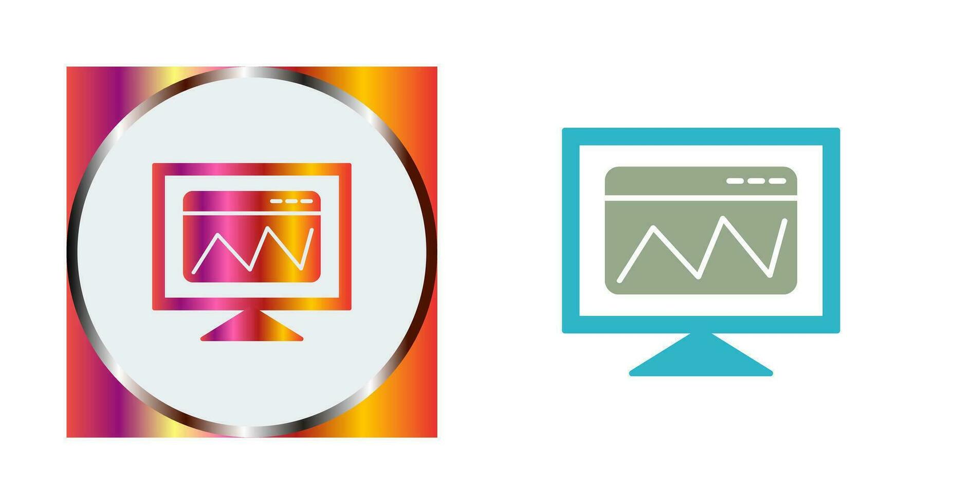 Web Analysis Vector Icon