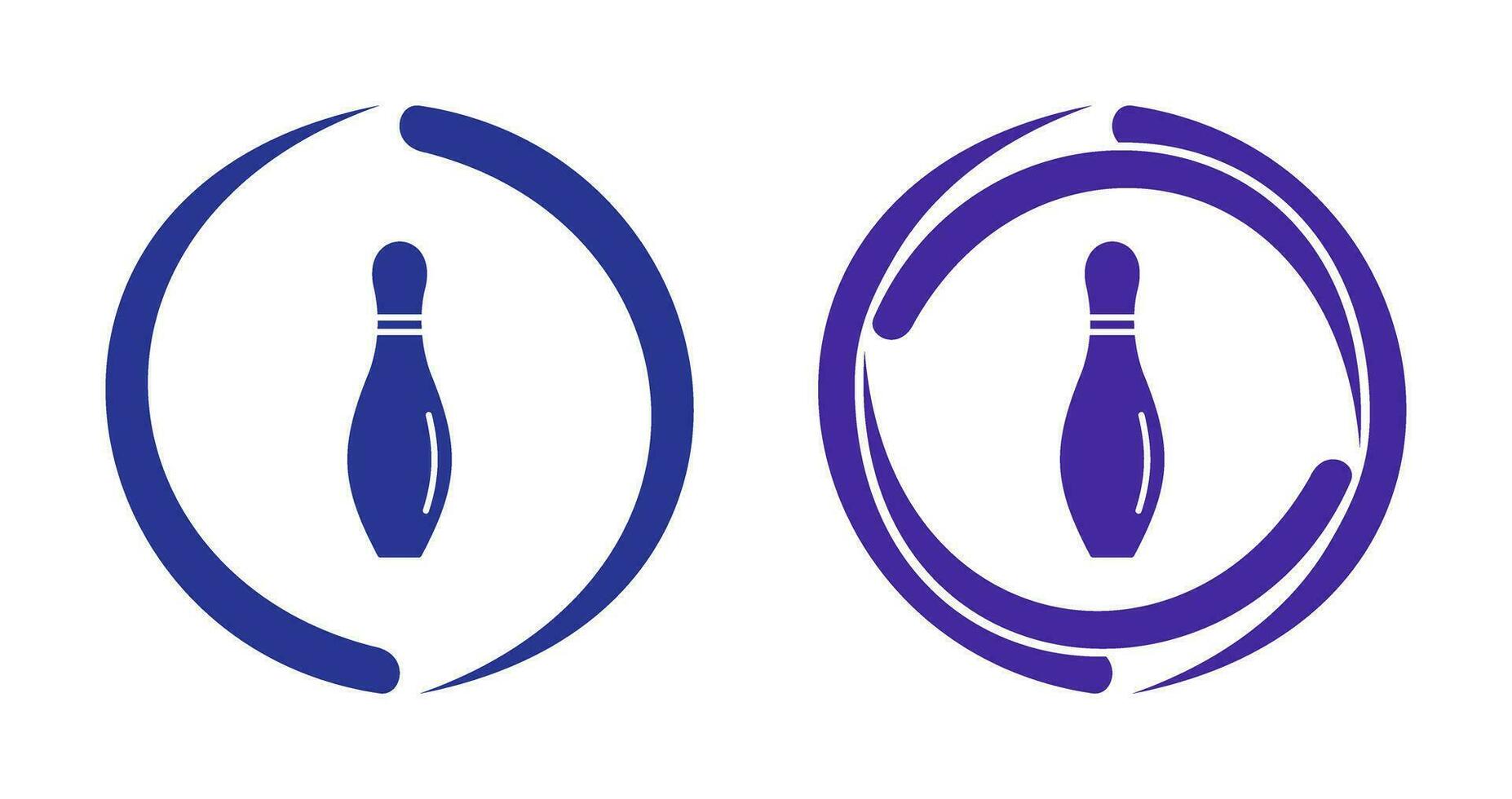 Bowling Pin Vector Icon