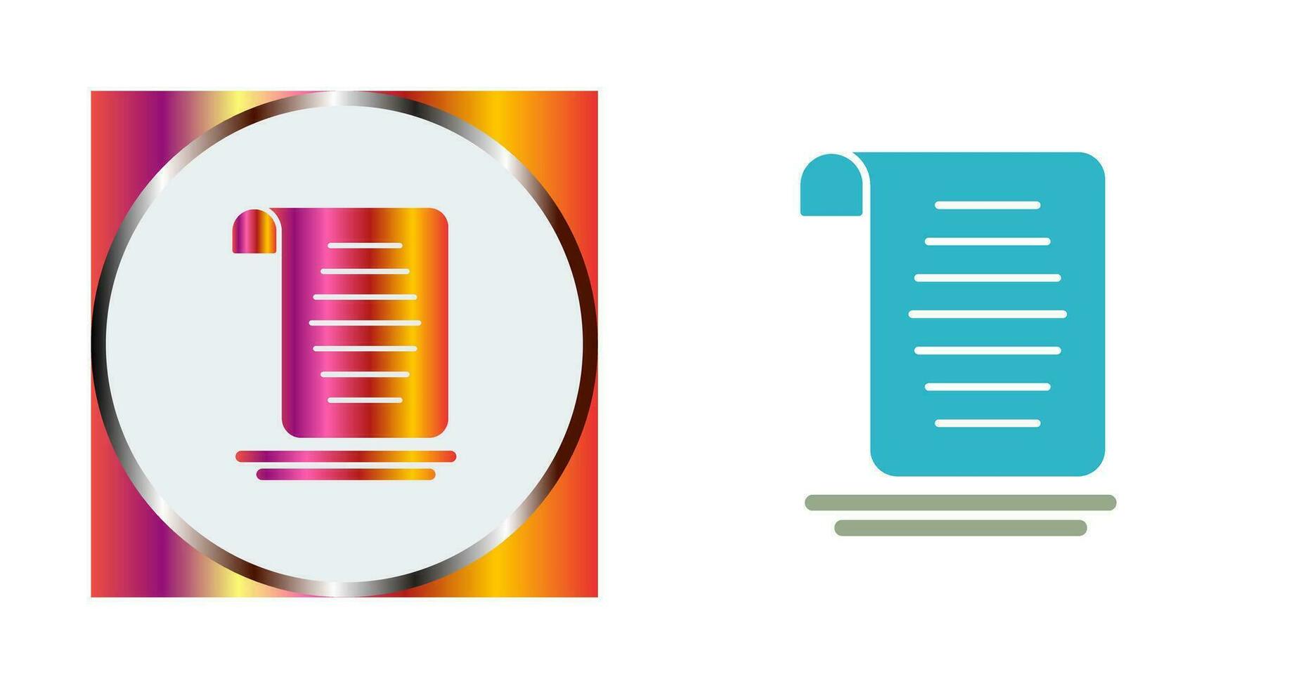 Document Vector Icon