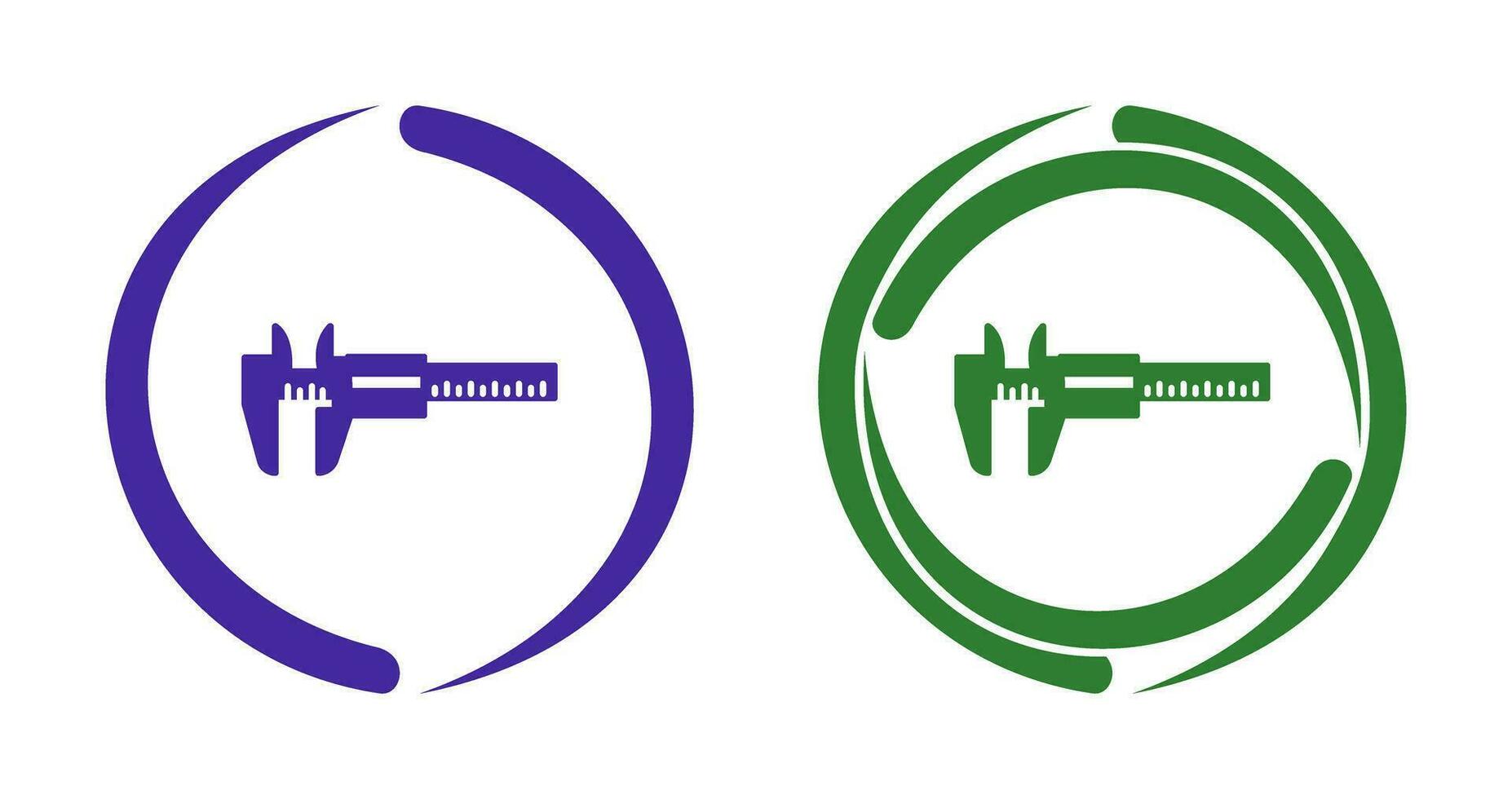 Calipers Vector Icon