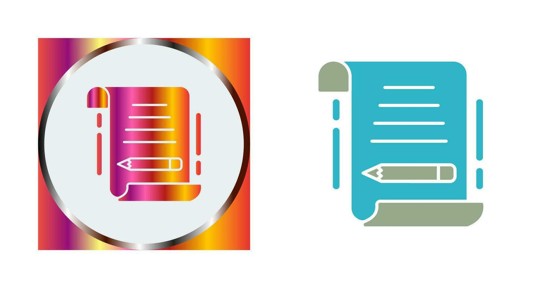 Write Vector Icon