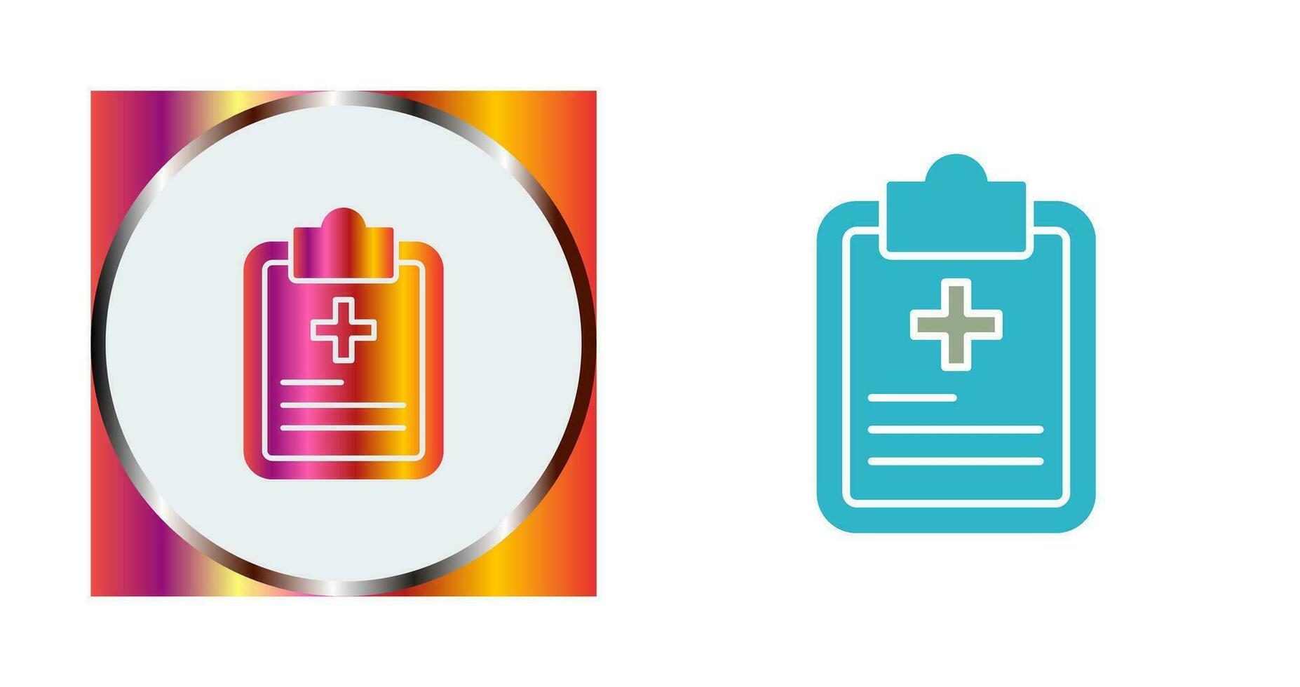 Prescription Vector Icon