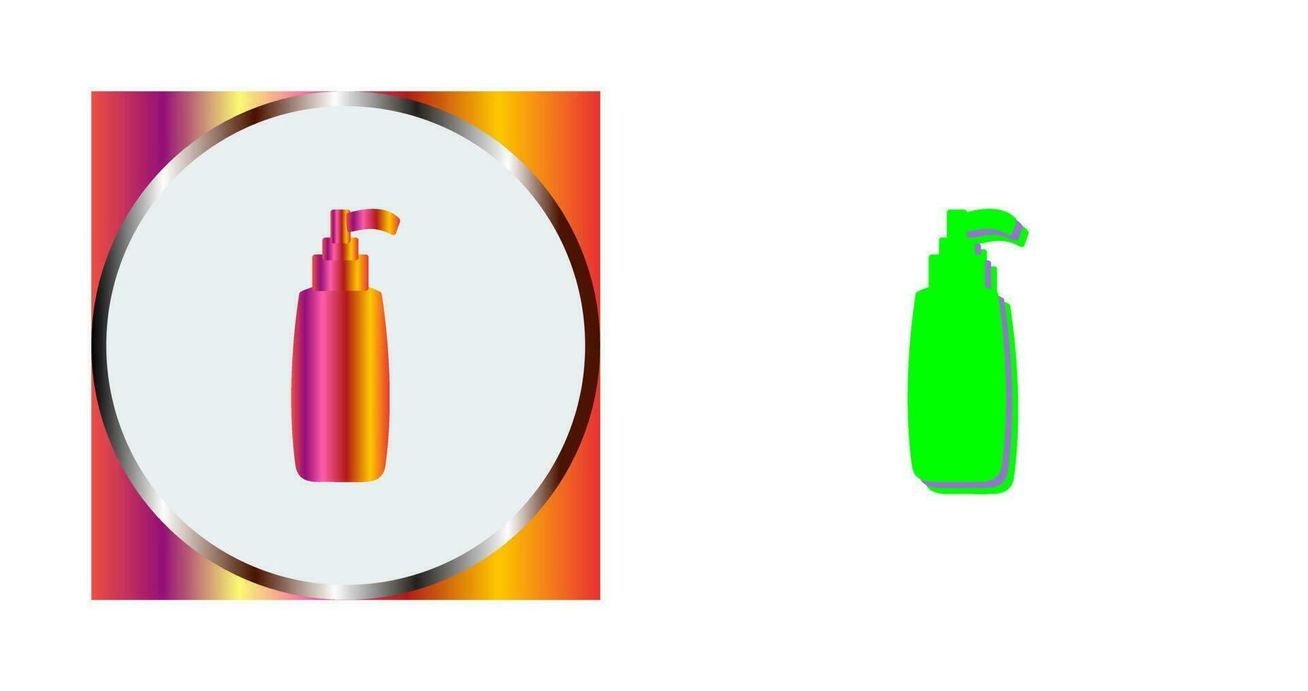 icono de vector de producto cosmético