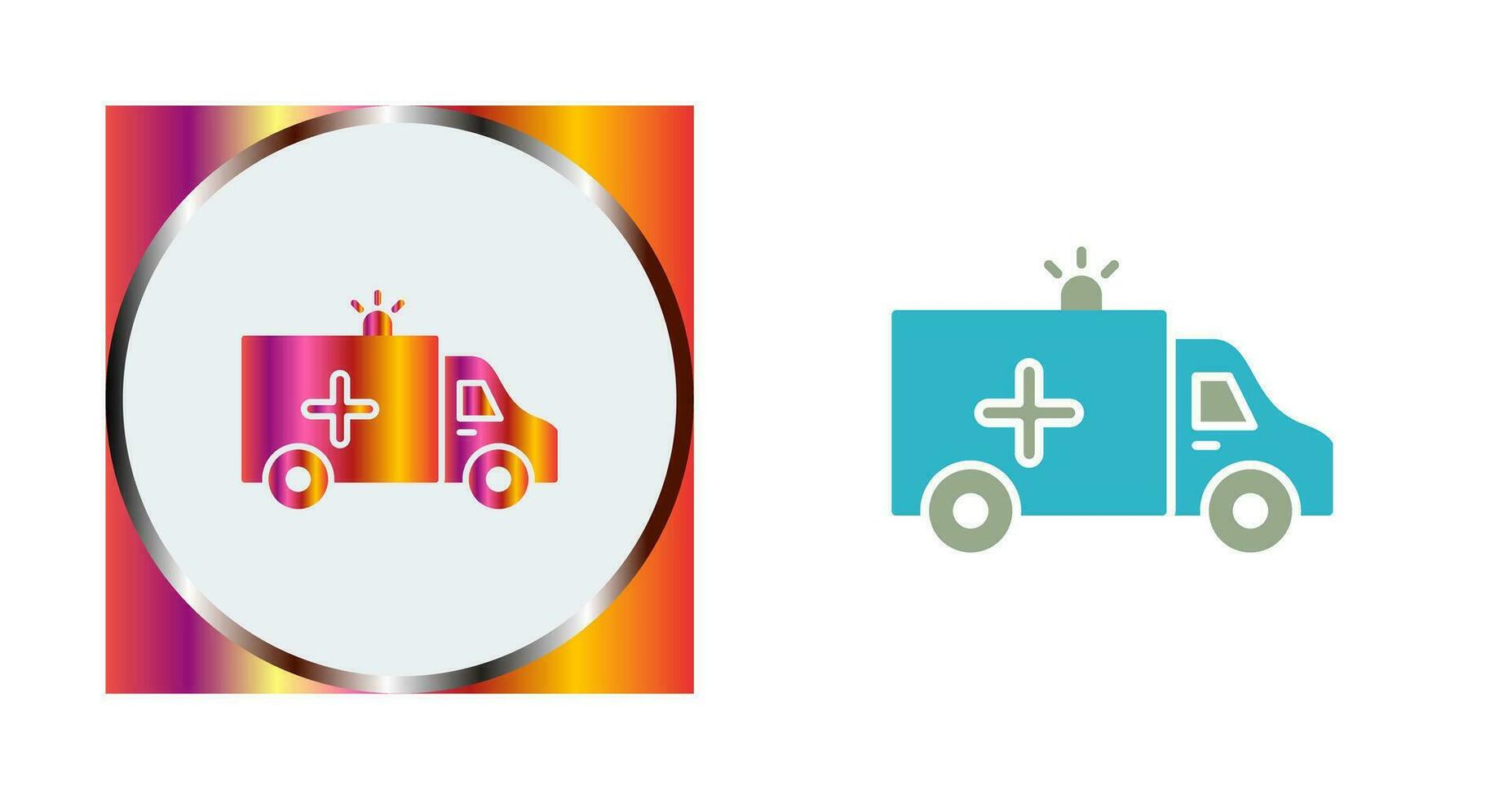Ambulance Vector Icon