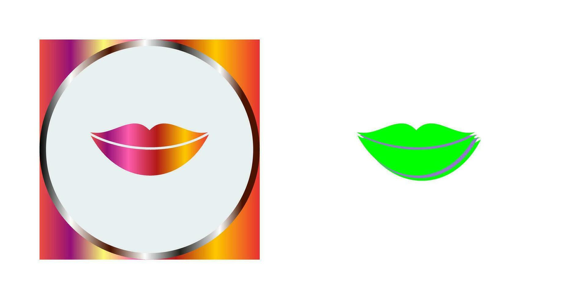 Lips Vector Icon