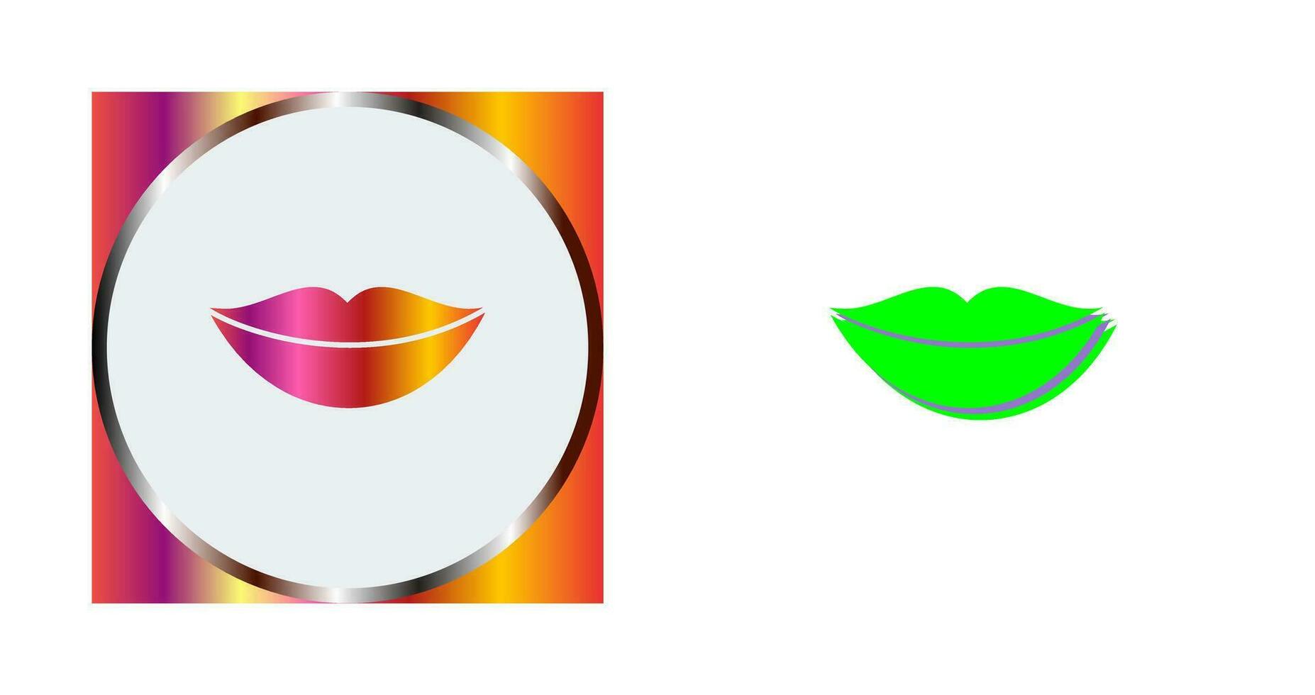 Lips Vector Icon