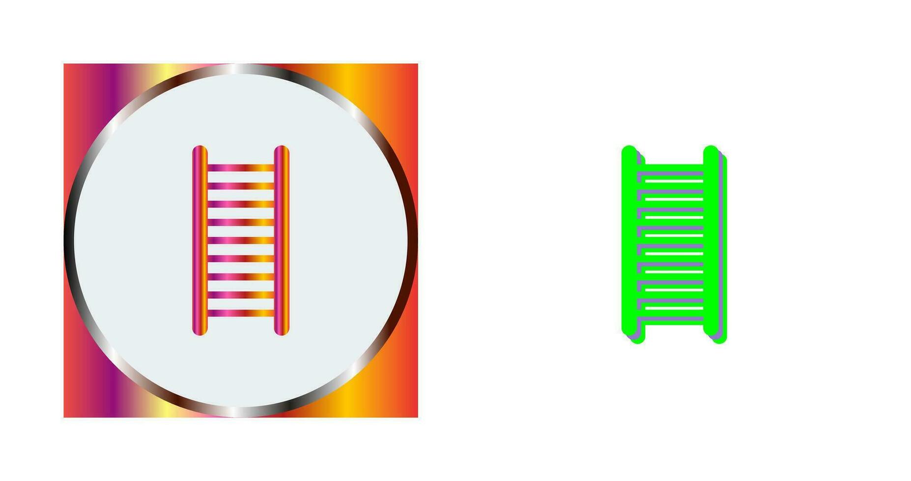 Unique Ladders Vector Icon