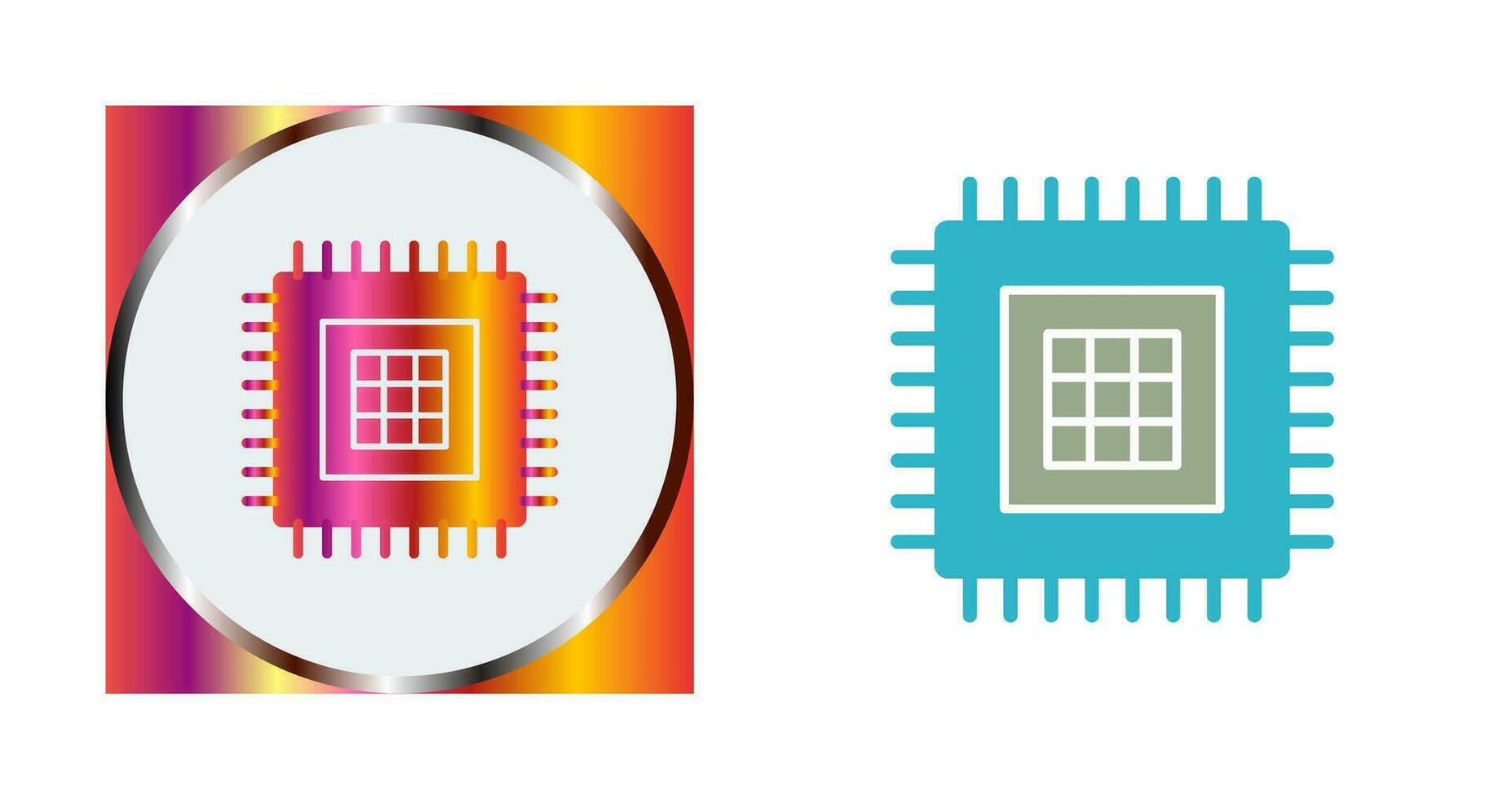 Processor Vector Icon