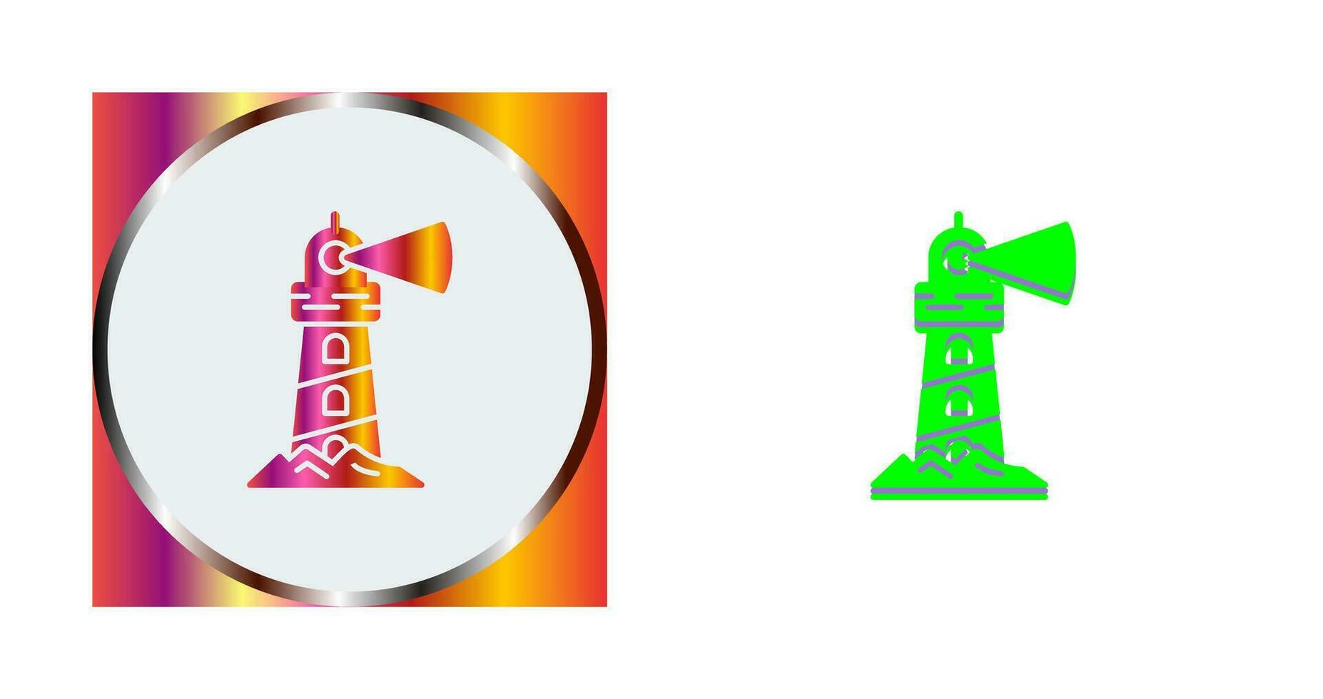 Lighthouse Vector Icon